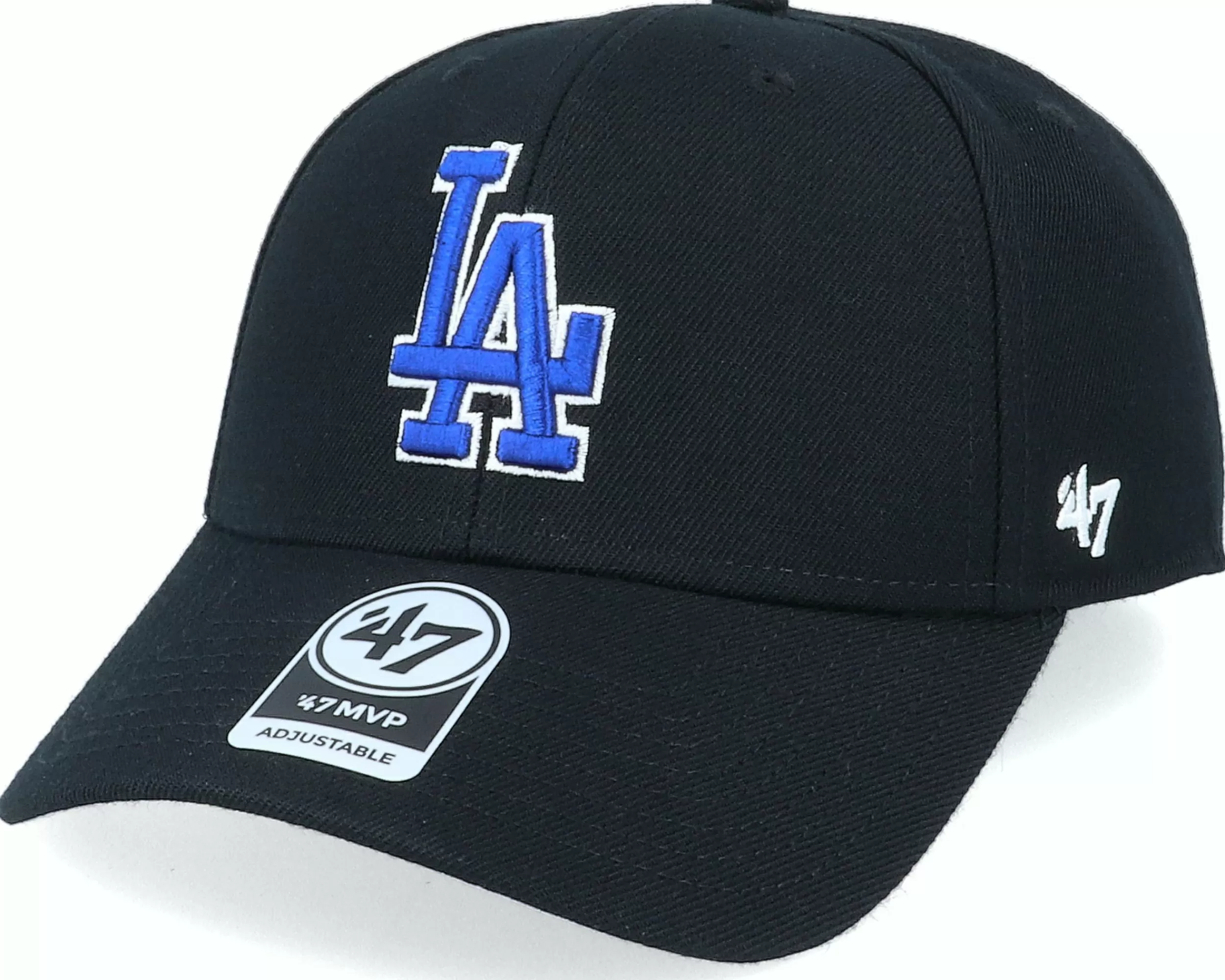 47 Brand Los Angeles Dodgers Mvp Black/Blue Adjustable - -Unisex Adjustable