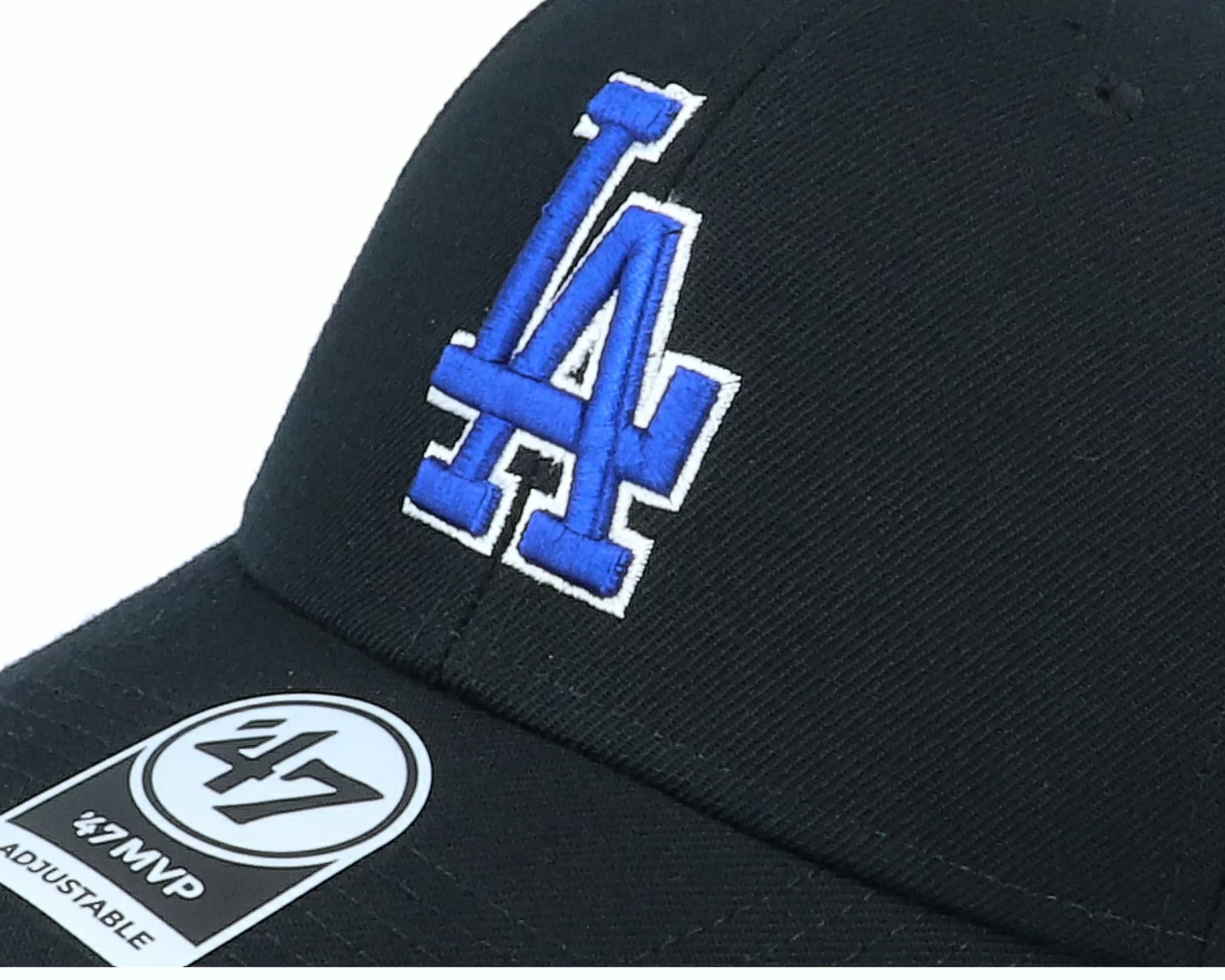 47 Brand Los Angeles Dodgers Mvp Black/Blue Adjustable - -Unisex Adjustable