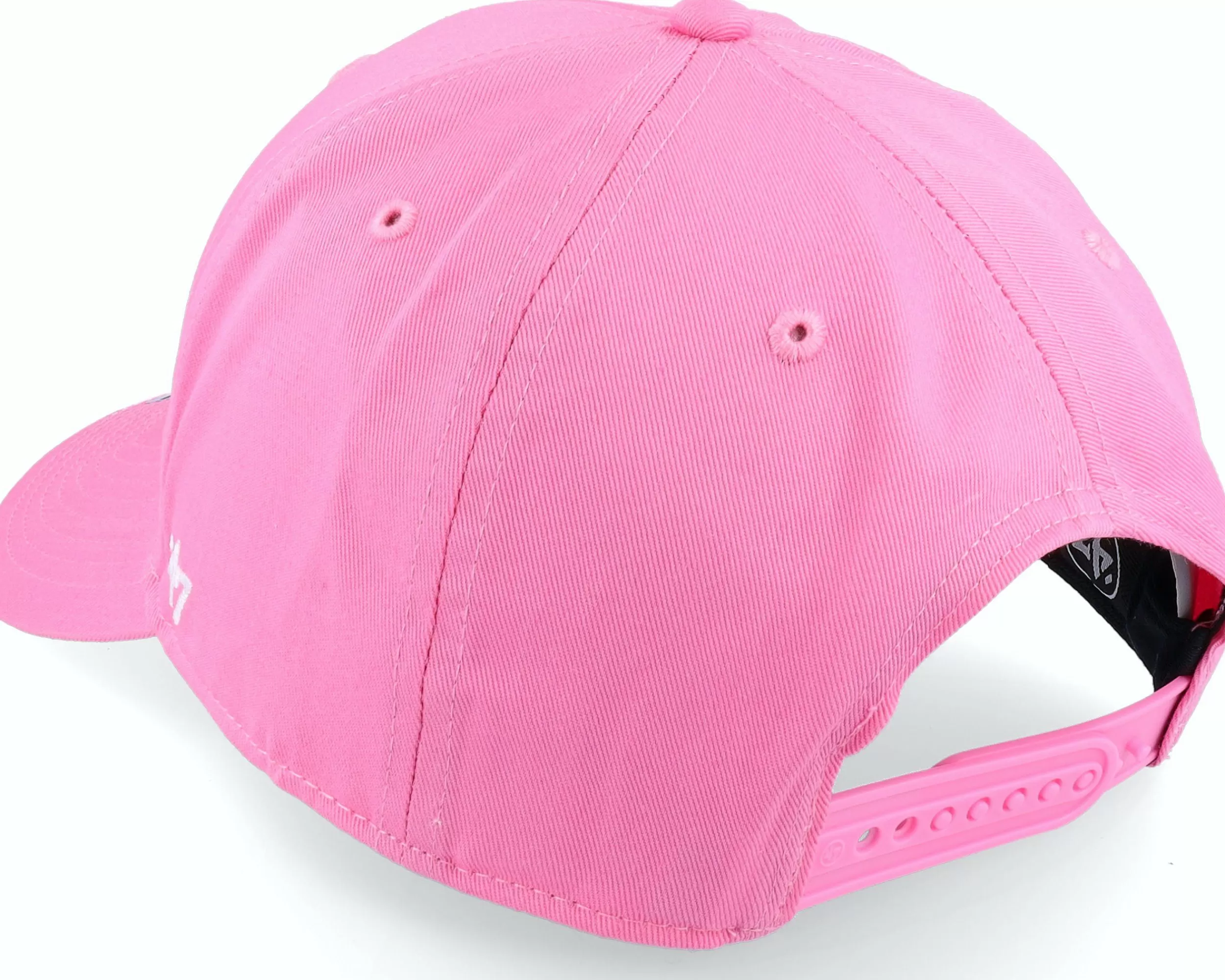 47 Brand Los Angeles Dodgers Raised Basic Mvp Rose/White Dad Cap - -Unisex Adjustable