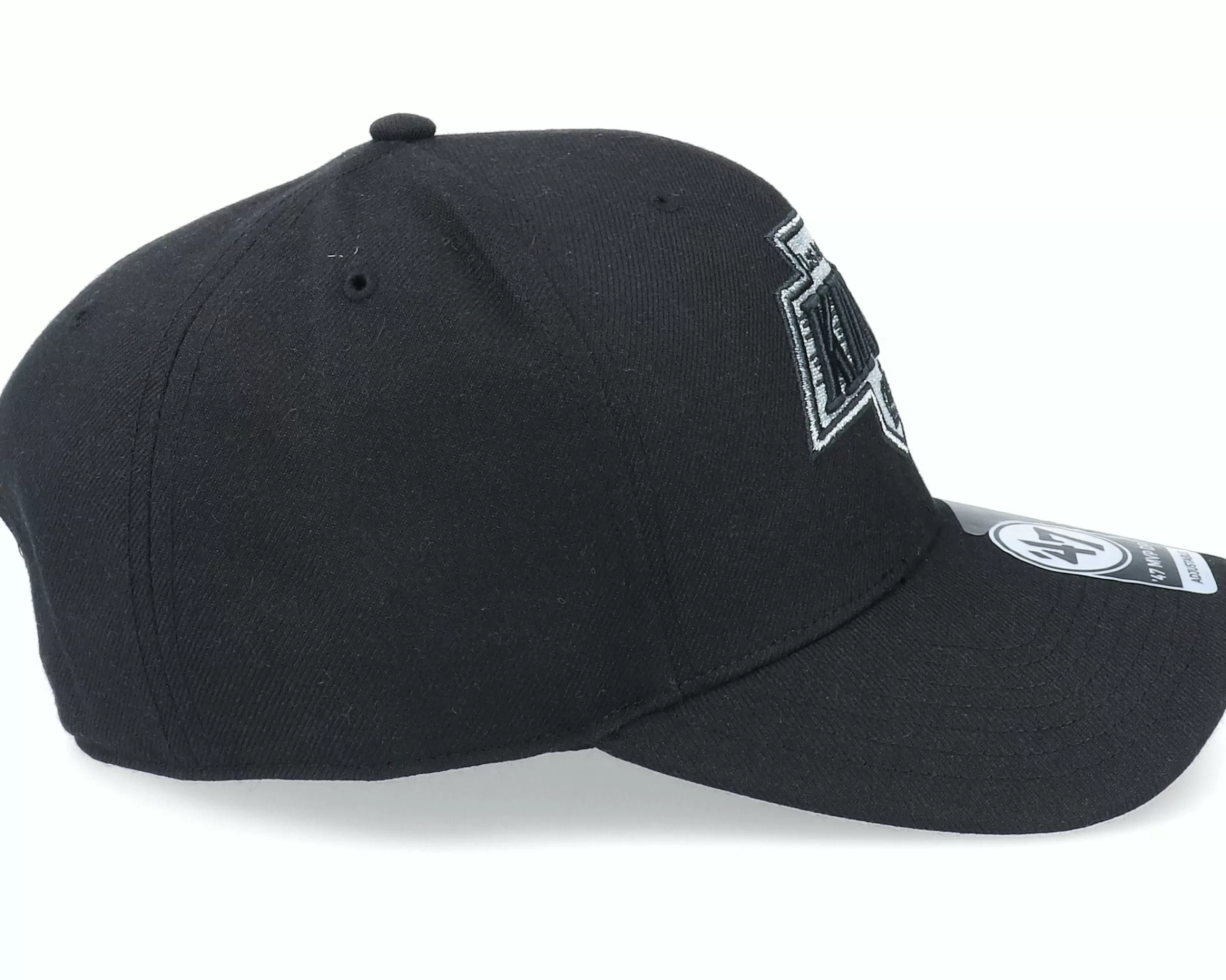 47 Brand Los Angeles Kings Cold Zone Mvp Deep Profile Black Adjustable - -Unisex Adjustable