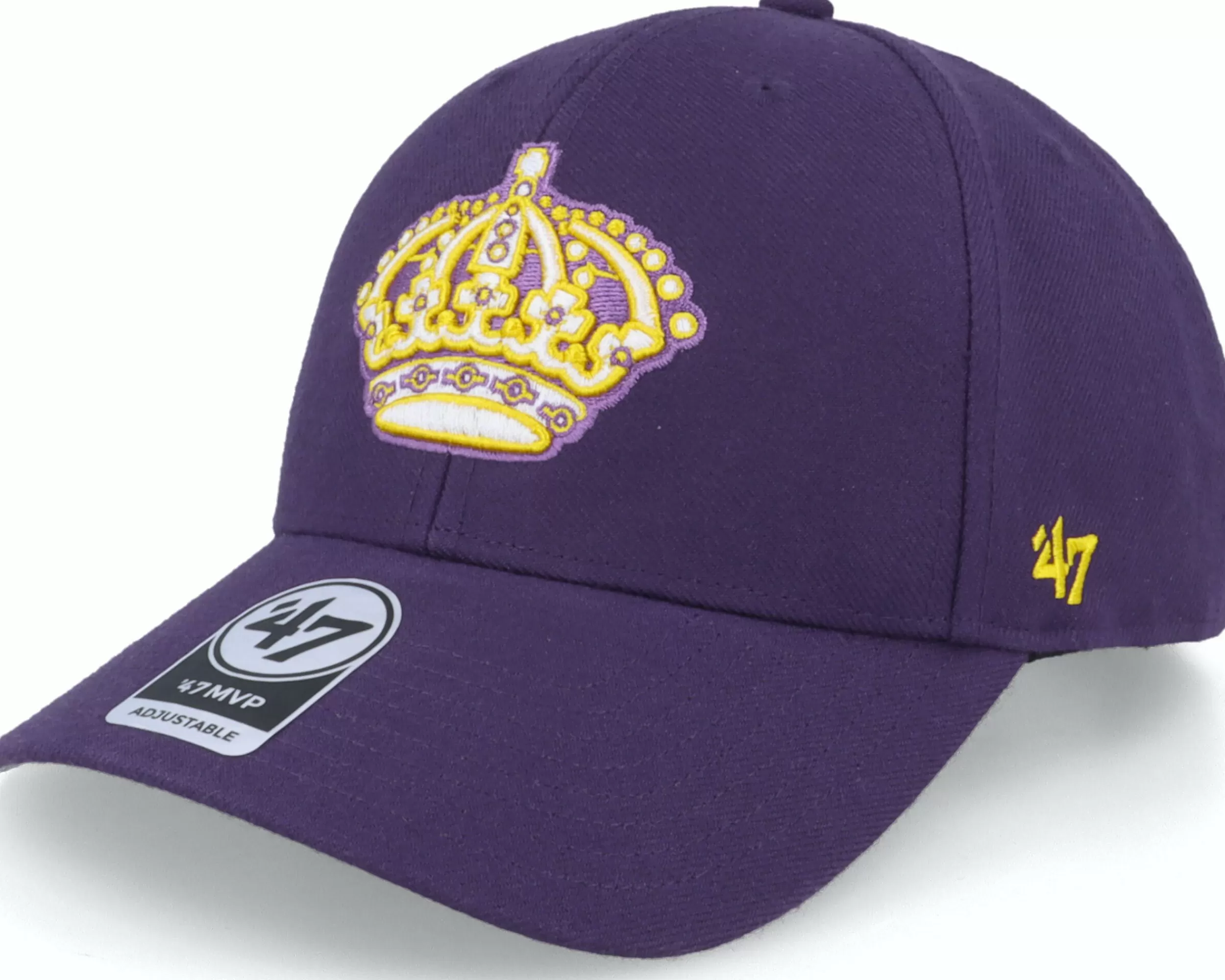 47 Brand Los Angeles Kings Nhl Mvp Purple Adjustable - -Unisex Adjustable