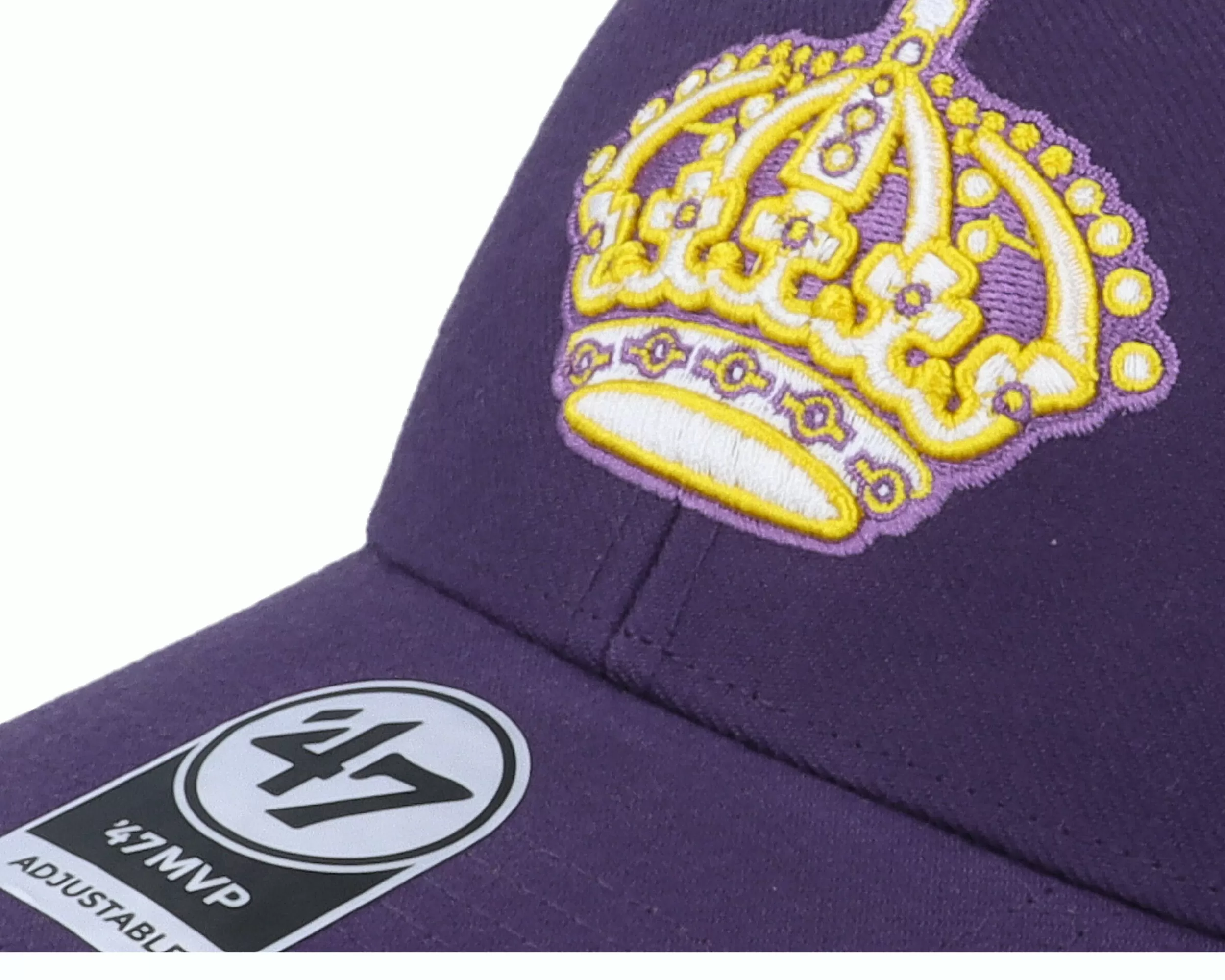 47 Brand Los Angeles Kings Nhl Mvp Purple Adjustable - -Unisex Adjustable
