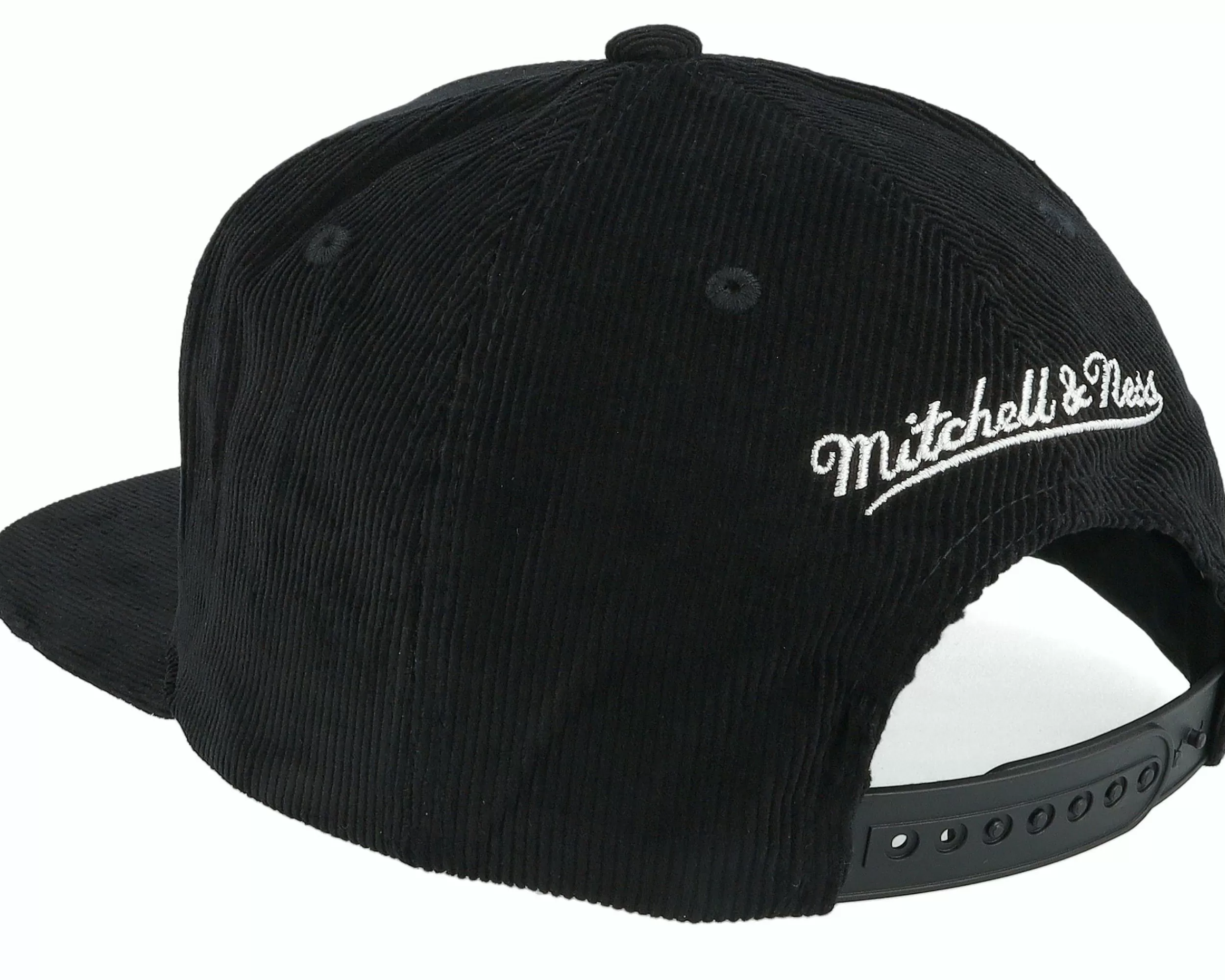 Mitchell & Ness Los Angeles Lakers Black Cord Black Snapback - -Unisex Snapback