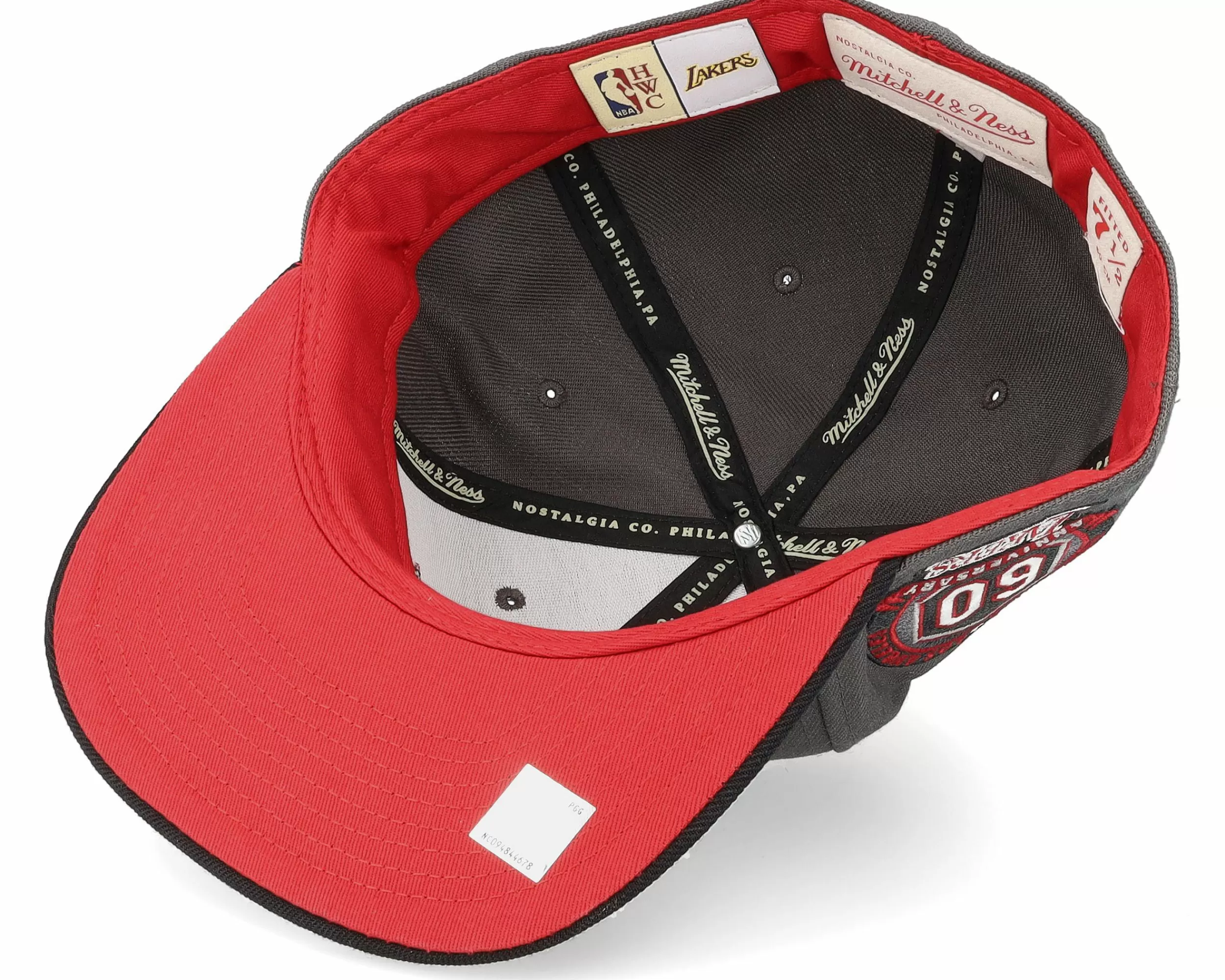 Mitchell & Ness Los Angeles Lakers Born And Bred Grey/Black Fitted - -Unisex Fitted