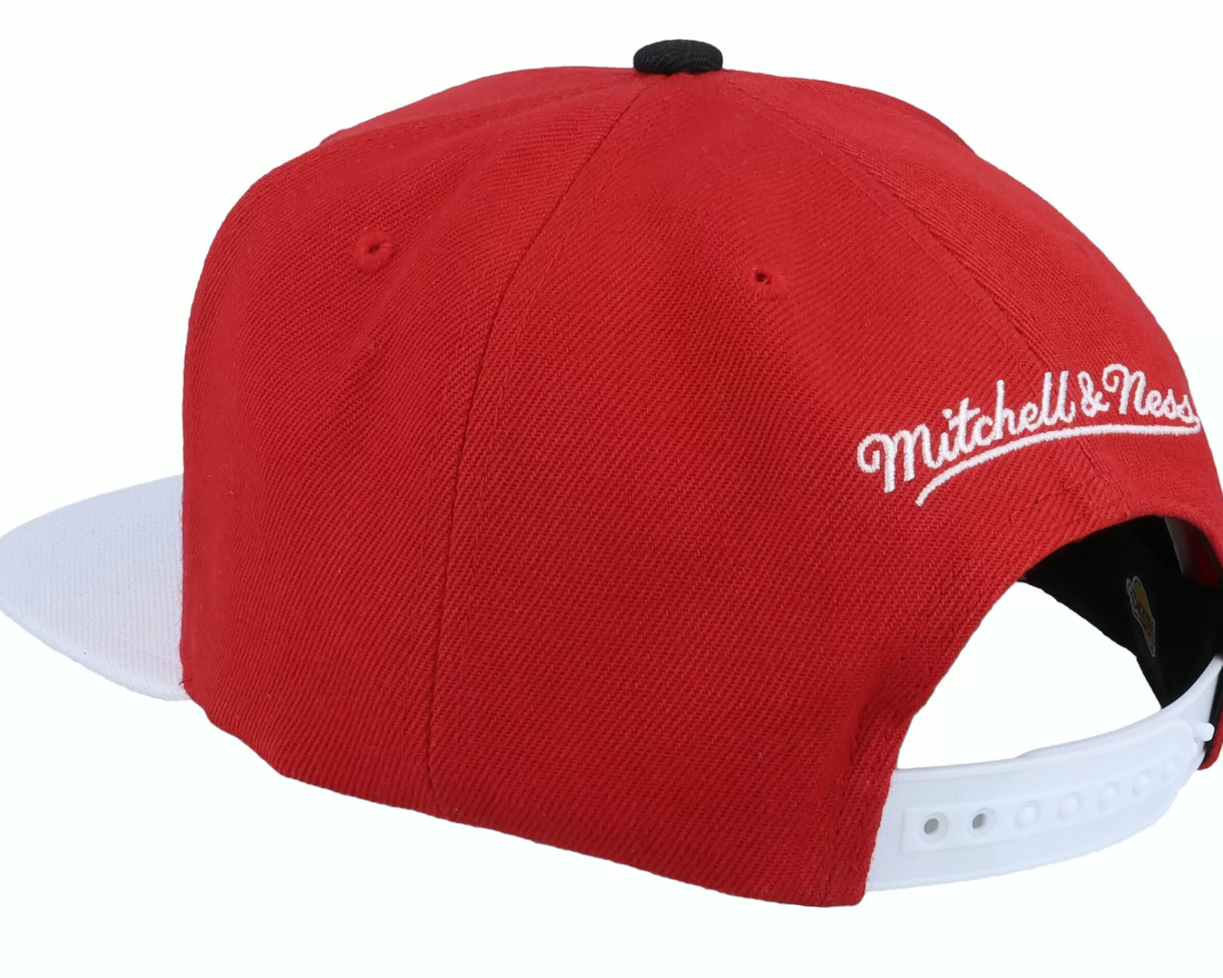 Mitchell & Ness Los Angeles Lakers Cardinal Red 2 Tone Scarlet/White Snapback - -Unisex Snapback