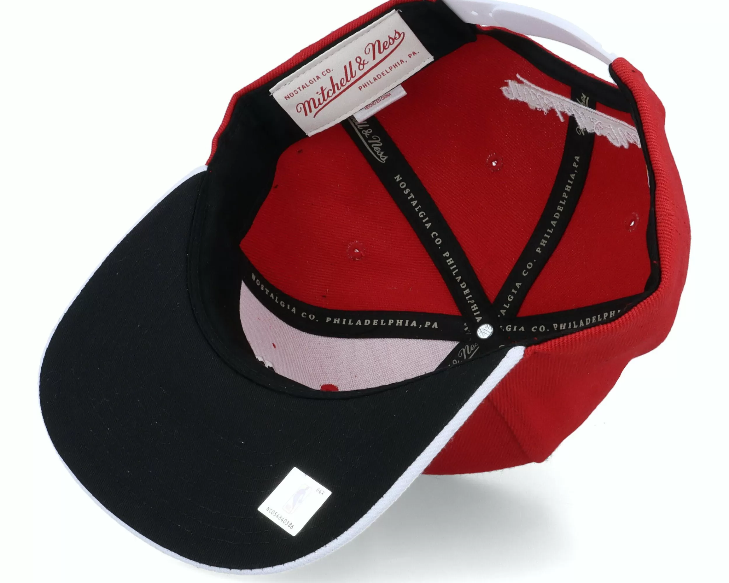 Mitchell & Ness Los Angeles Lakers Cardinal Red 2 Tone Scarlet/White Snapback - -Unisex Snapback