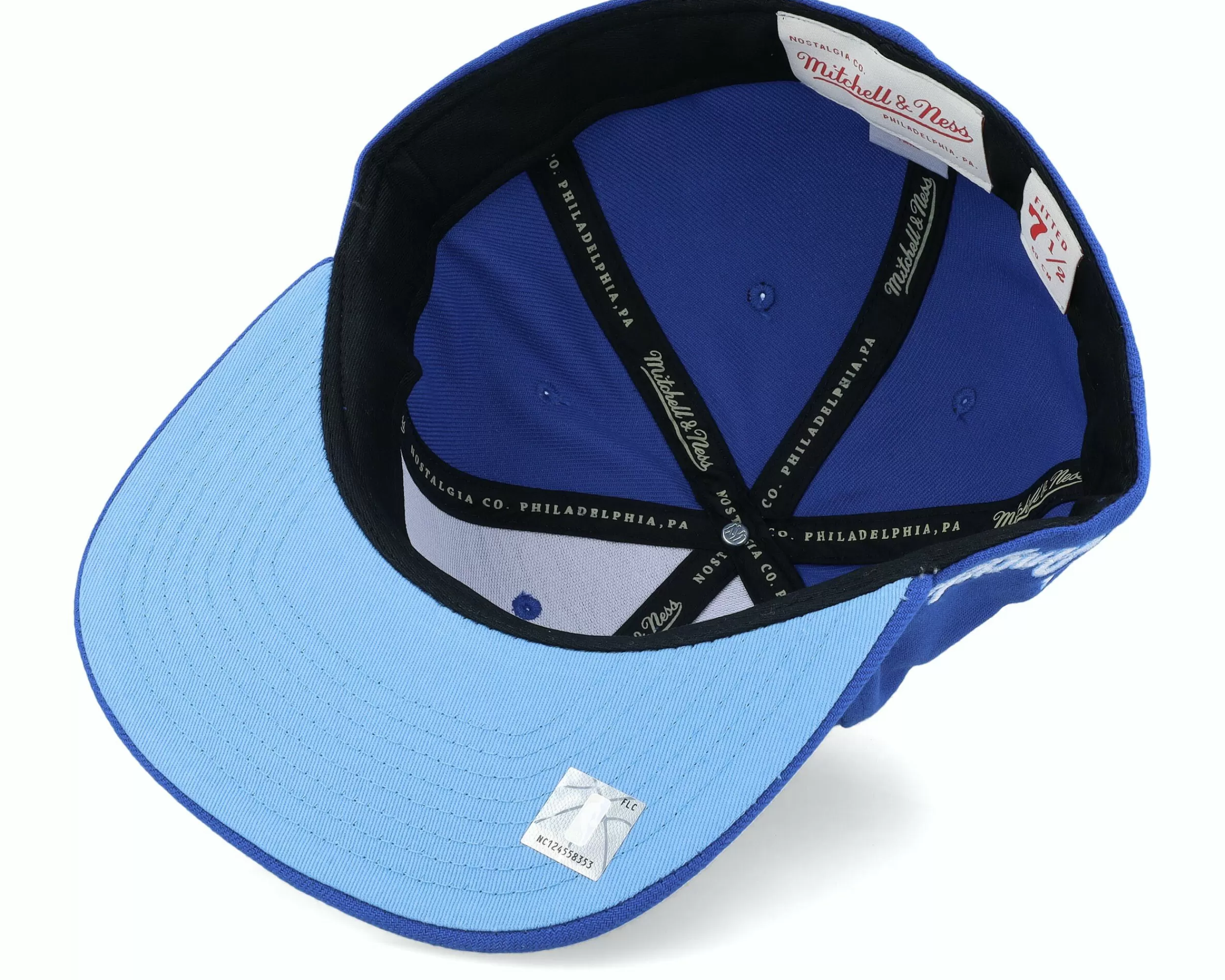 Mitchell & Ness Los Angeles Lakers Logo History Fitted Hwc Blue Fitted - -Unisex Fitted