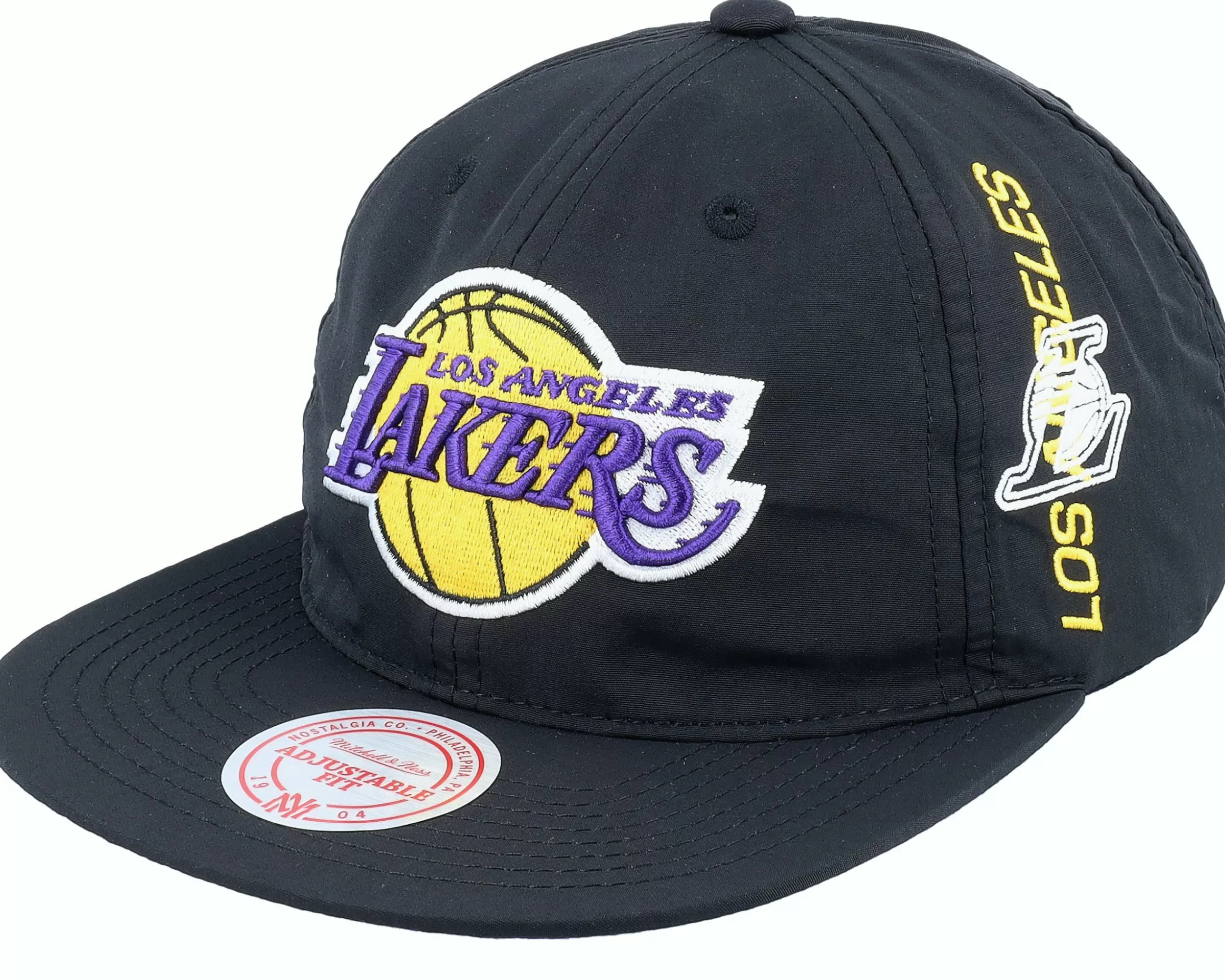 Mitchell & Ness Los Angeles Lakers Nylon Szn Deadstock Black Snapback - -Unisex Snapback