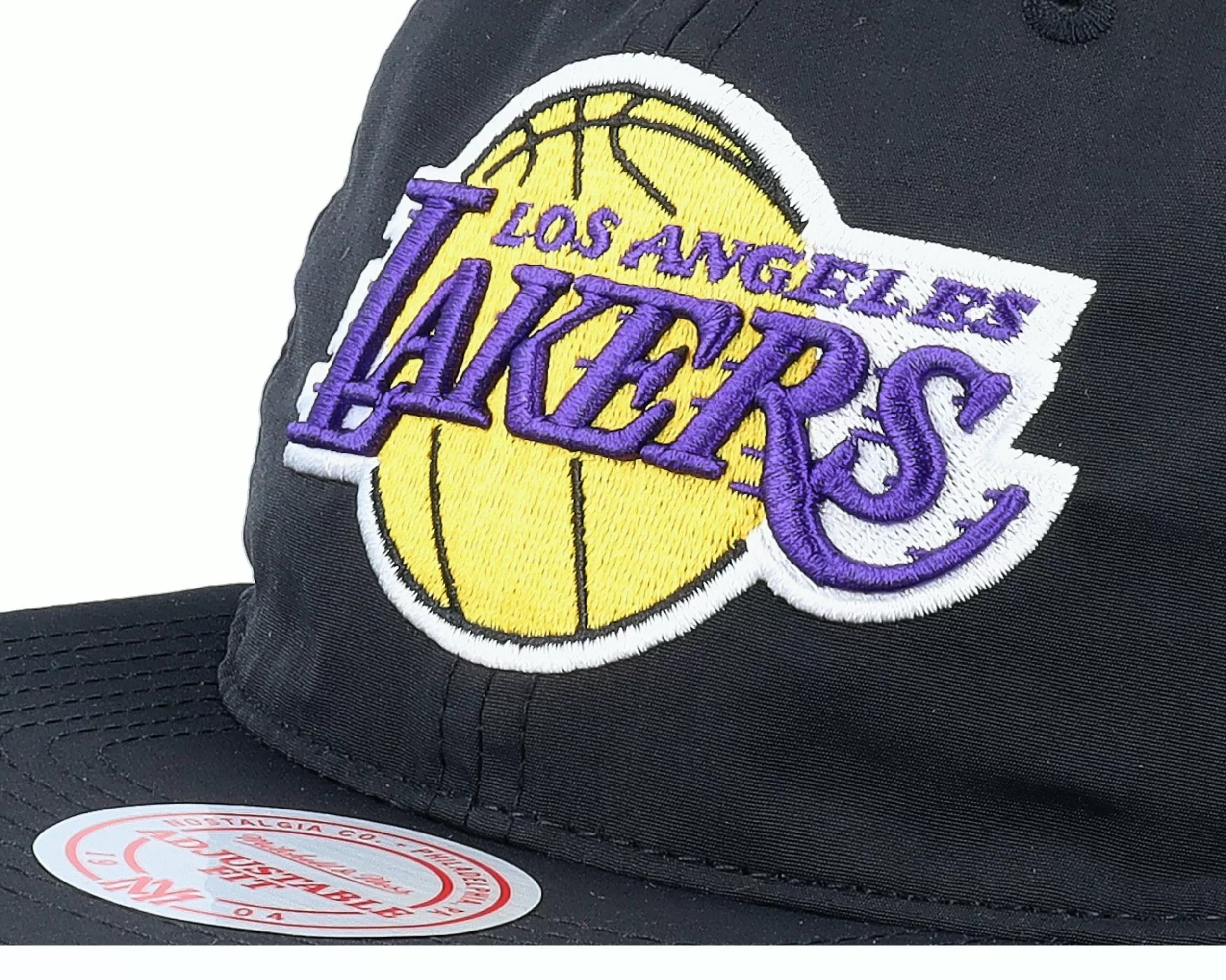Mitchell & Ness Los Angeles Lakers Nylon Szn Deadstock Black Snapback - -Unisex Snapback