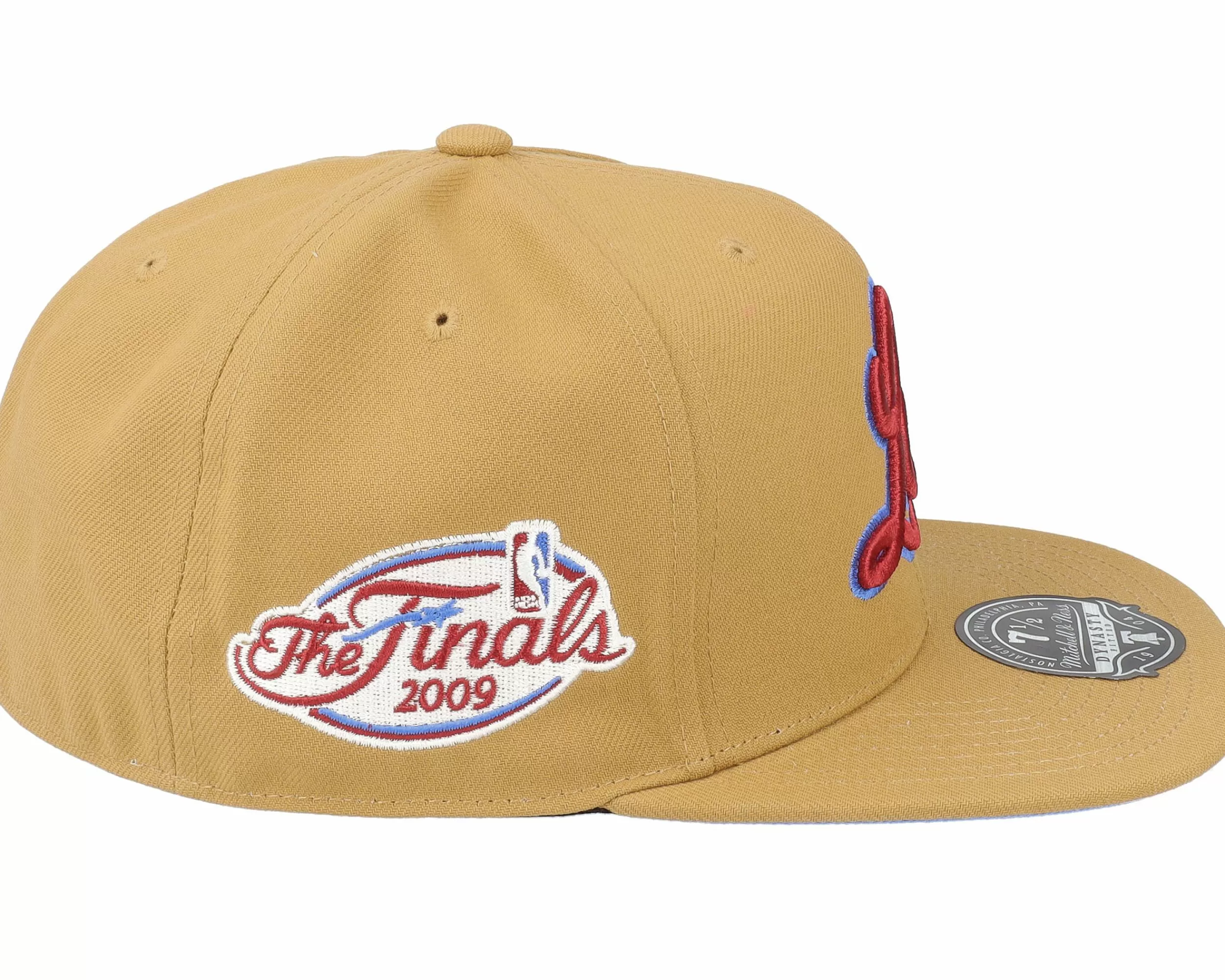 Mitchell & Ness Los Angeles Lakers Sand And Sky Tan Fitted - -Unisex Fitted
