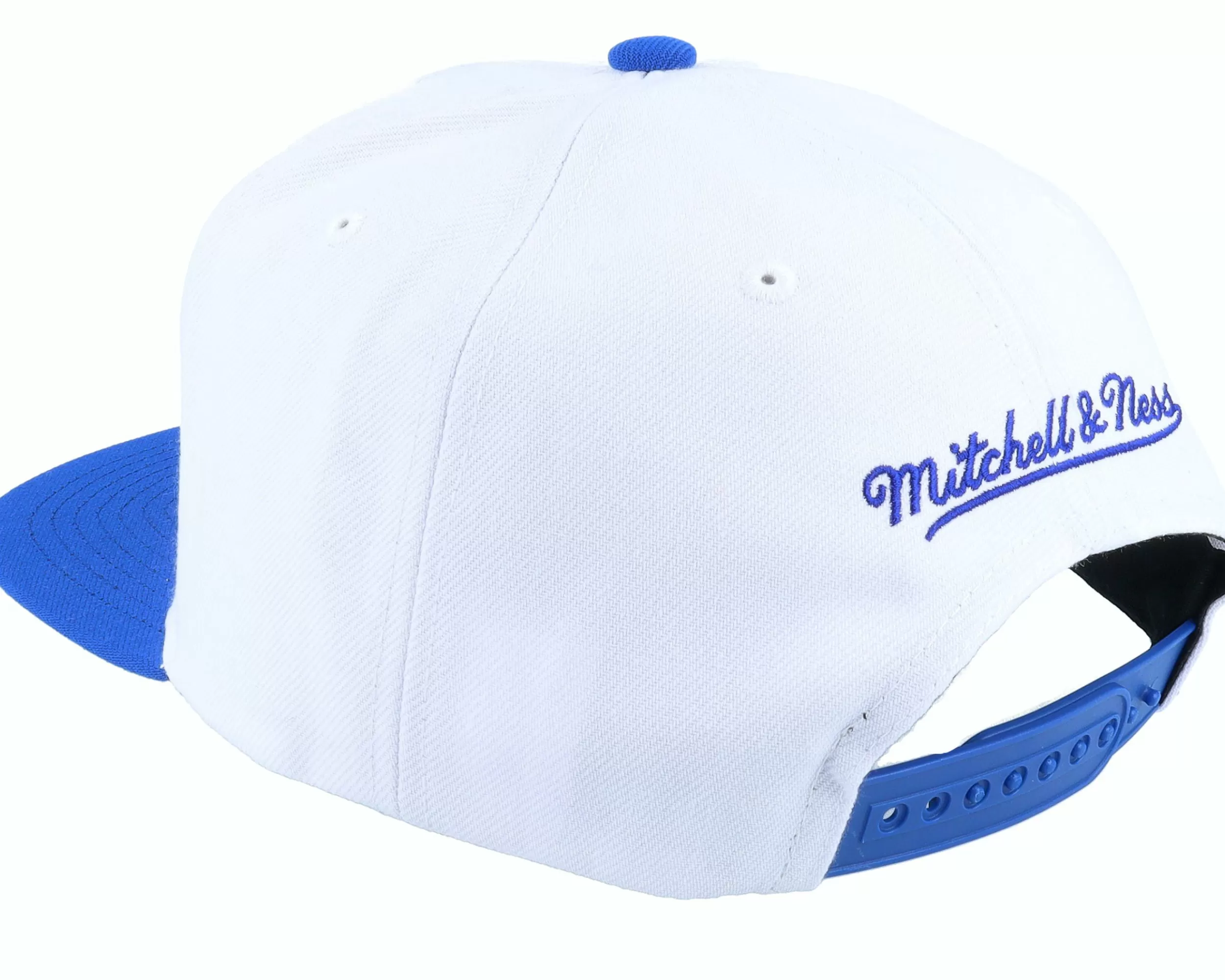 Mitchell & Ness Los Angeles Lakers Side Core 2.0 Hwc White/Royal Snapback - -Unisex Snapback