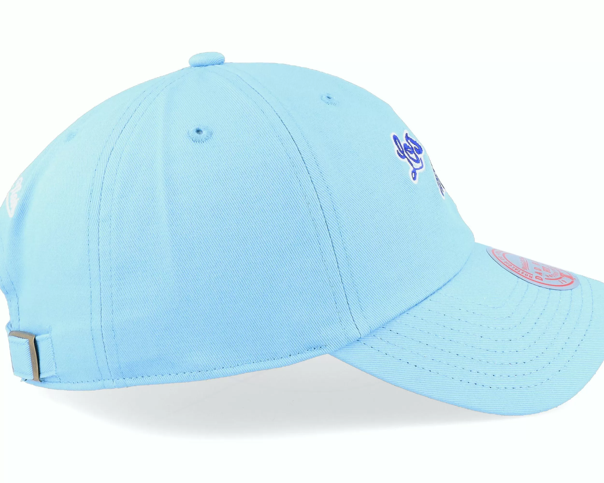 Mitchell & Ness Los Angeles Lakers Team Ground 2.0 Blue Dad Cap - -Unisex Dad Cap
