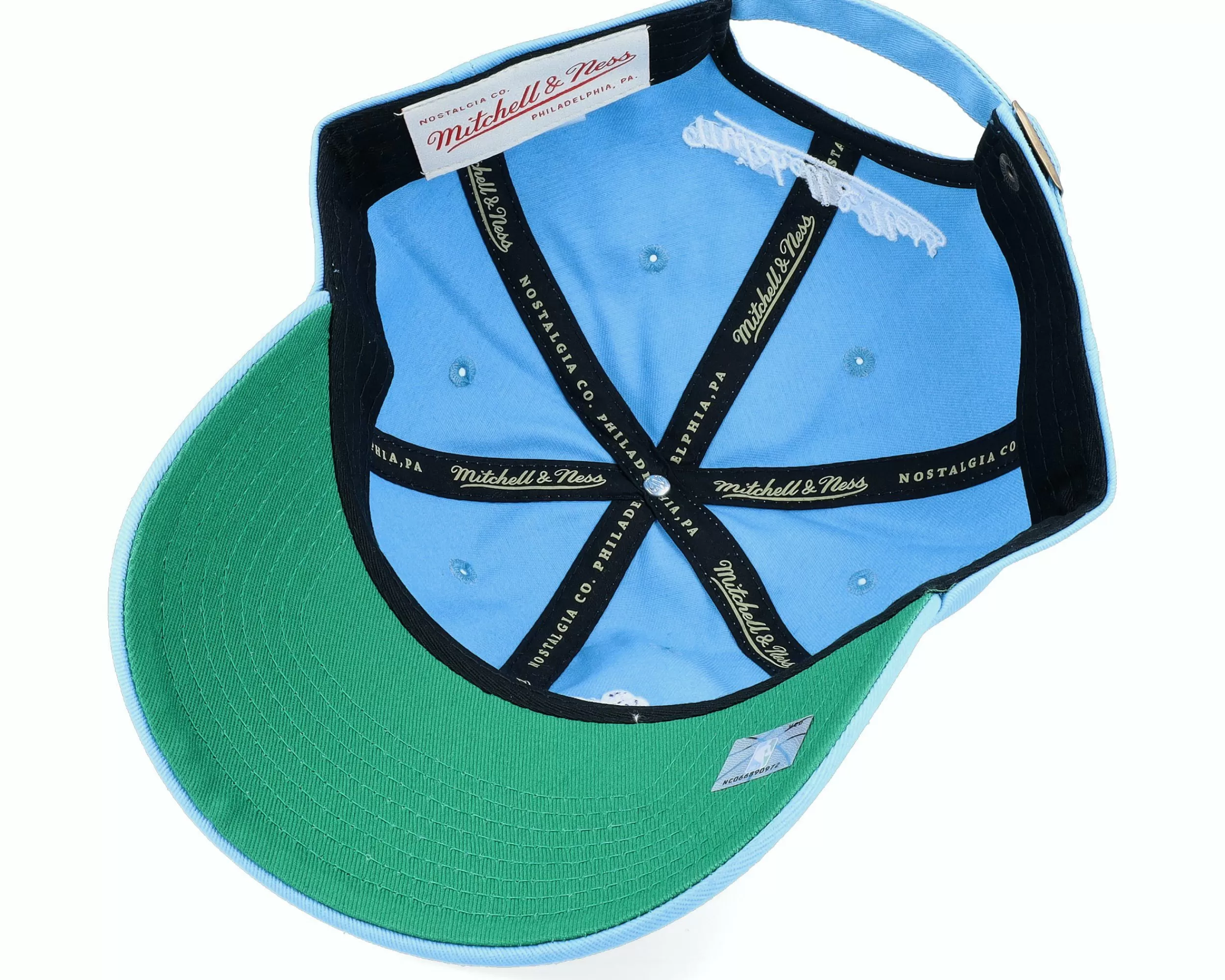 Mitchell & Ness Los Angeles Lakers Team Ground 2.0 Blue Dad Cap - -Unisex Dad Cap