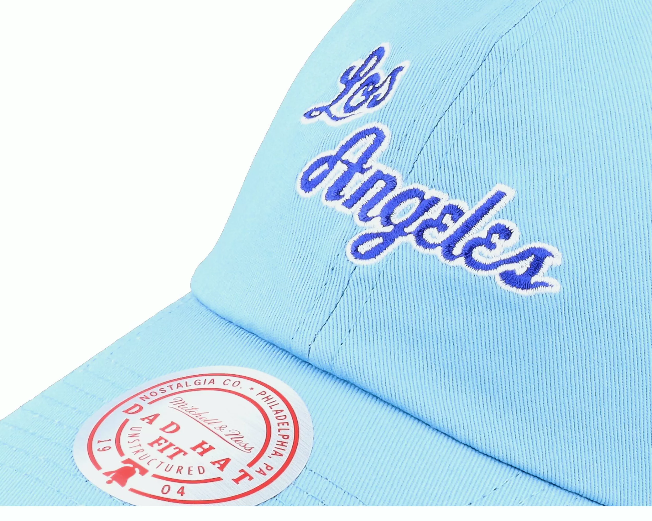 Mitchell & Ness Los Angeles Lakers Team Ground 2.0 Blue Dad Cap - -Unisex Dad Cap