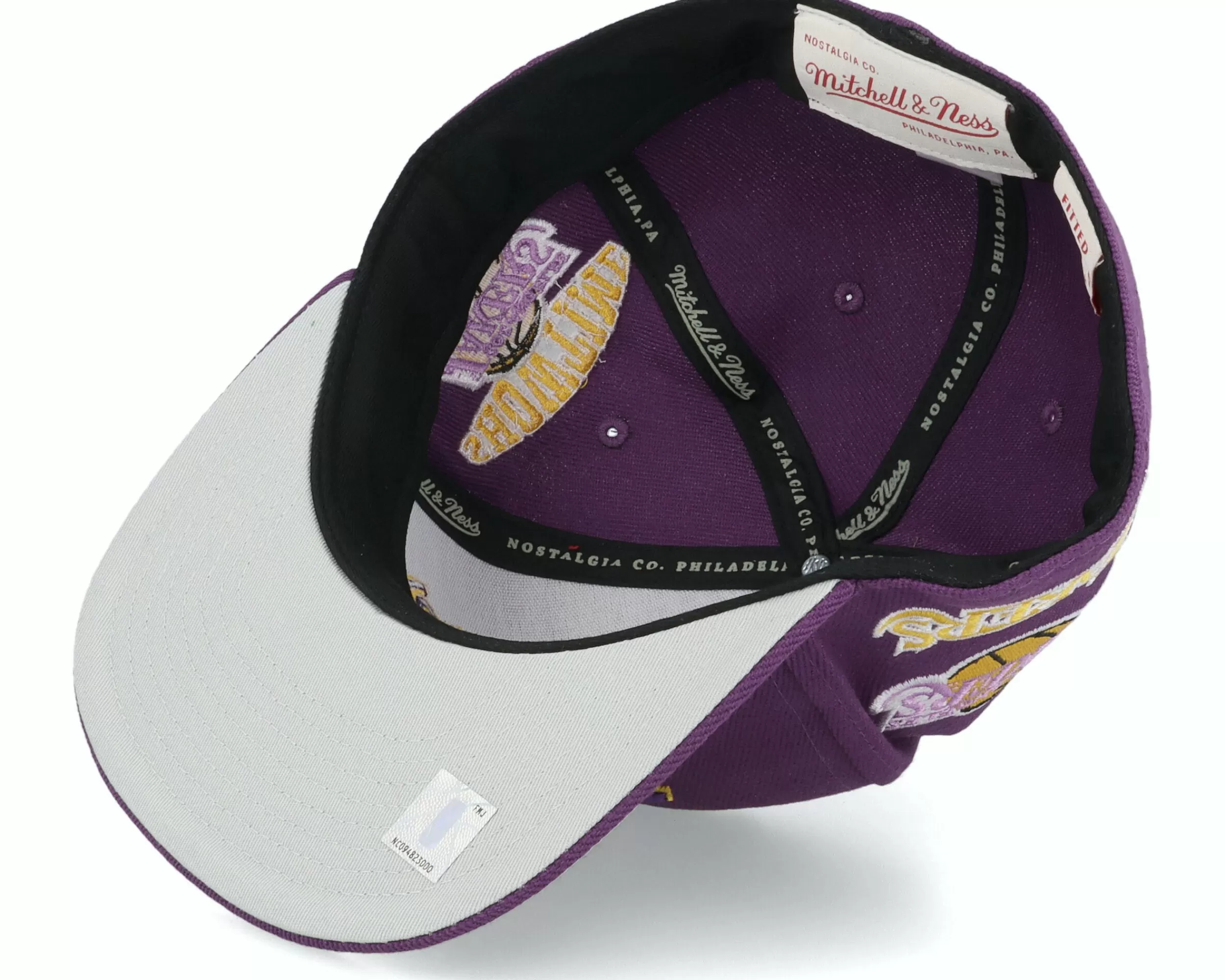 Mitchell & Ness Los Angeles Lakers Team Origins Purple Fitted - -Unisex Fitted