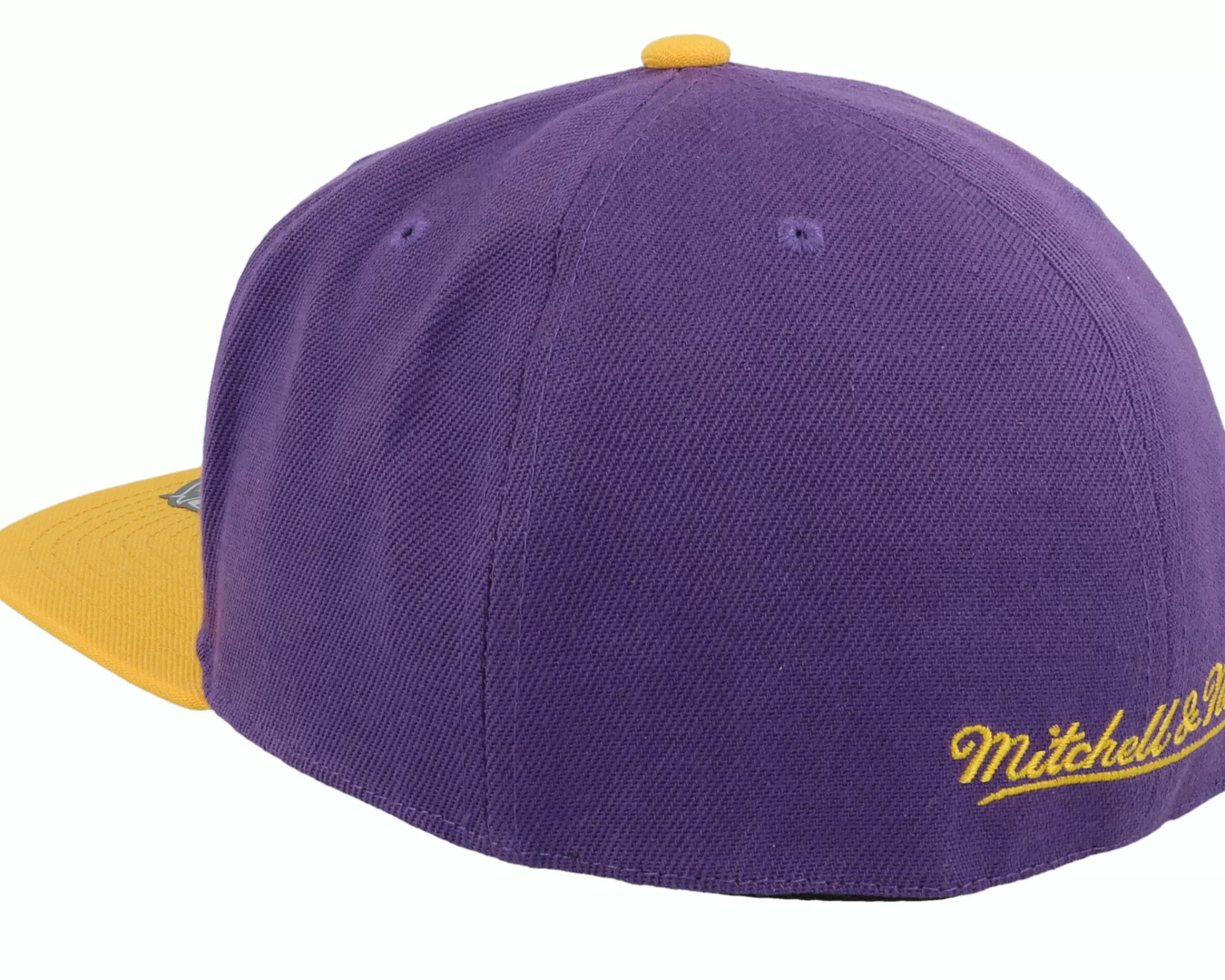 Mitchell & Ness Louisiana State Tigers Core Side Purple Fitted - -Unisex Fitted
