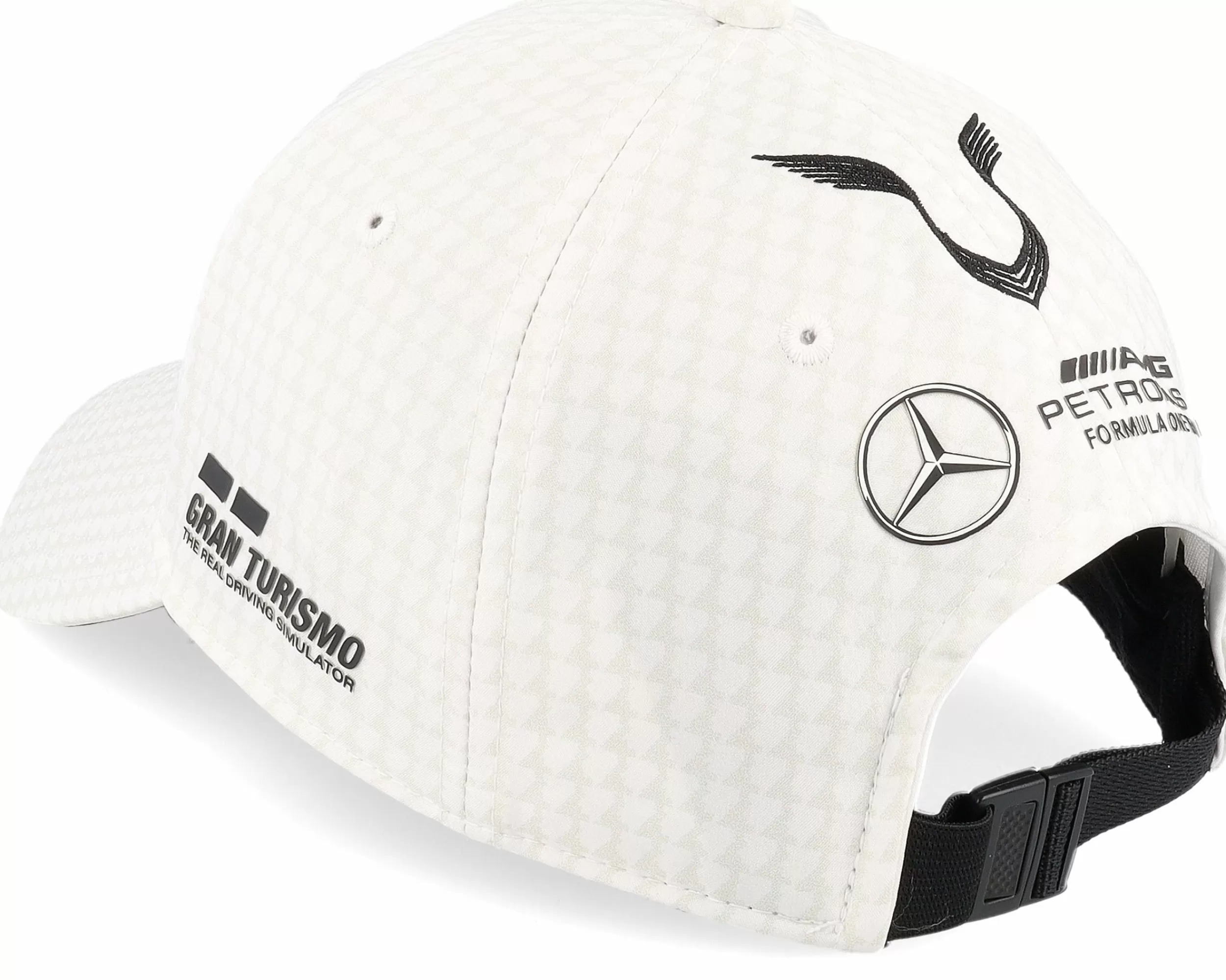 Formula One Mercedes Amg F1 23 Hamilton White Adjustable - -Unisex Adjustable