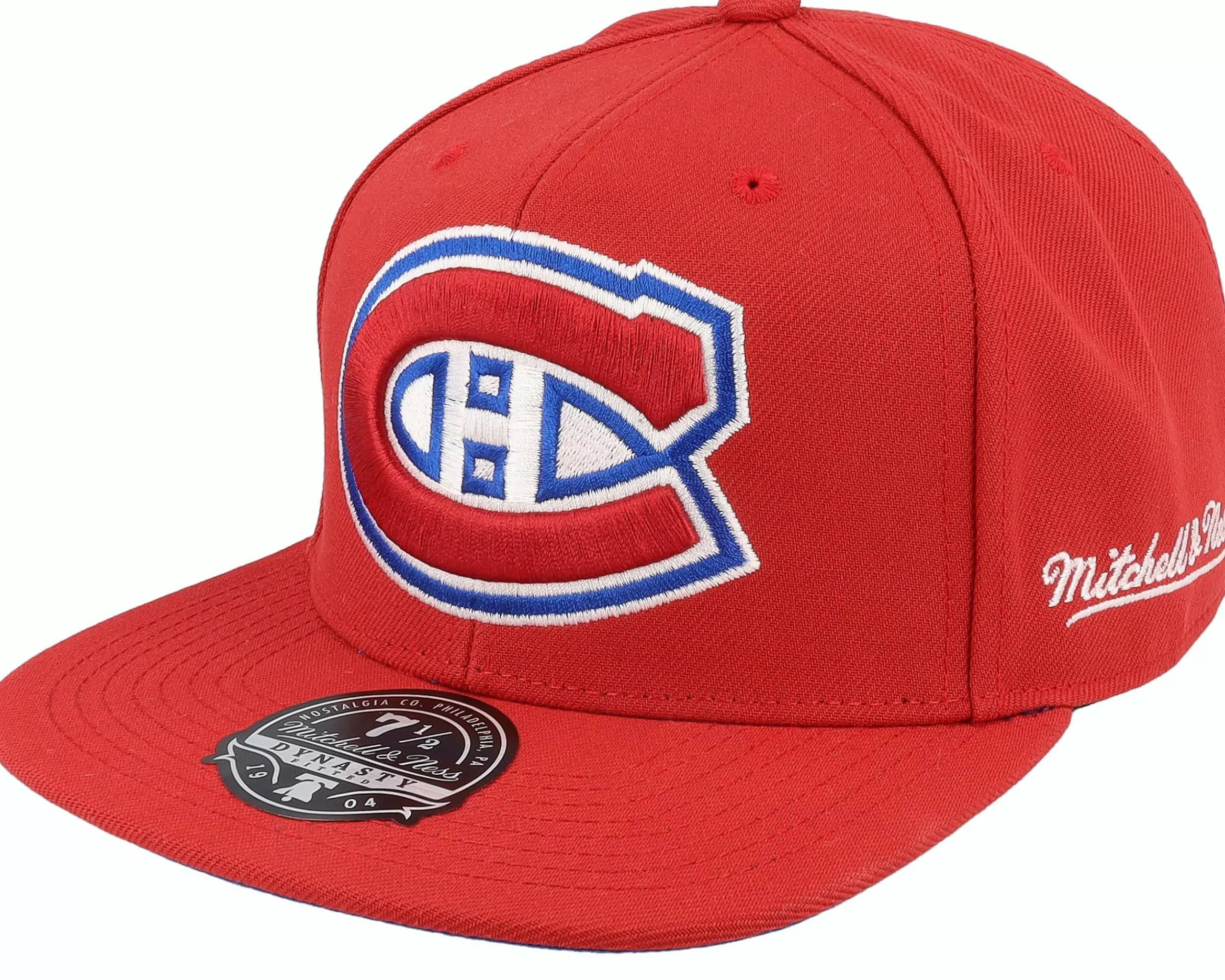 Mitchell & Ness Montreal Canadiens Vintage Red Fitted - -Unisex Fitted