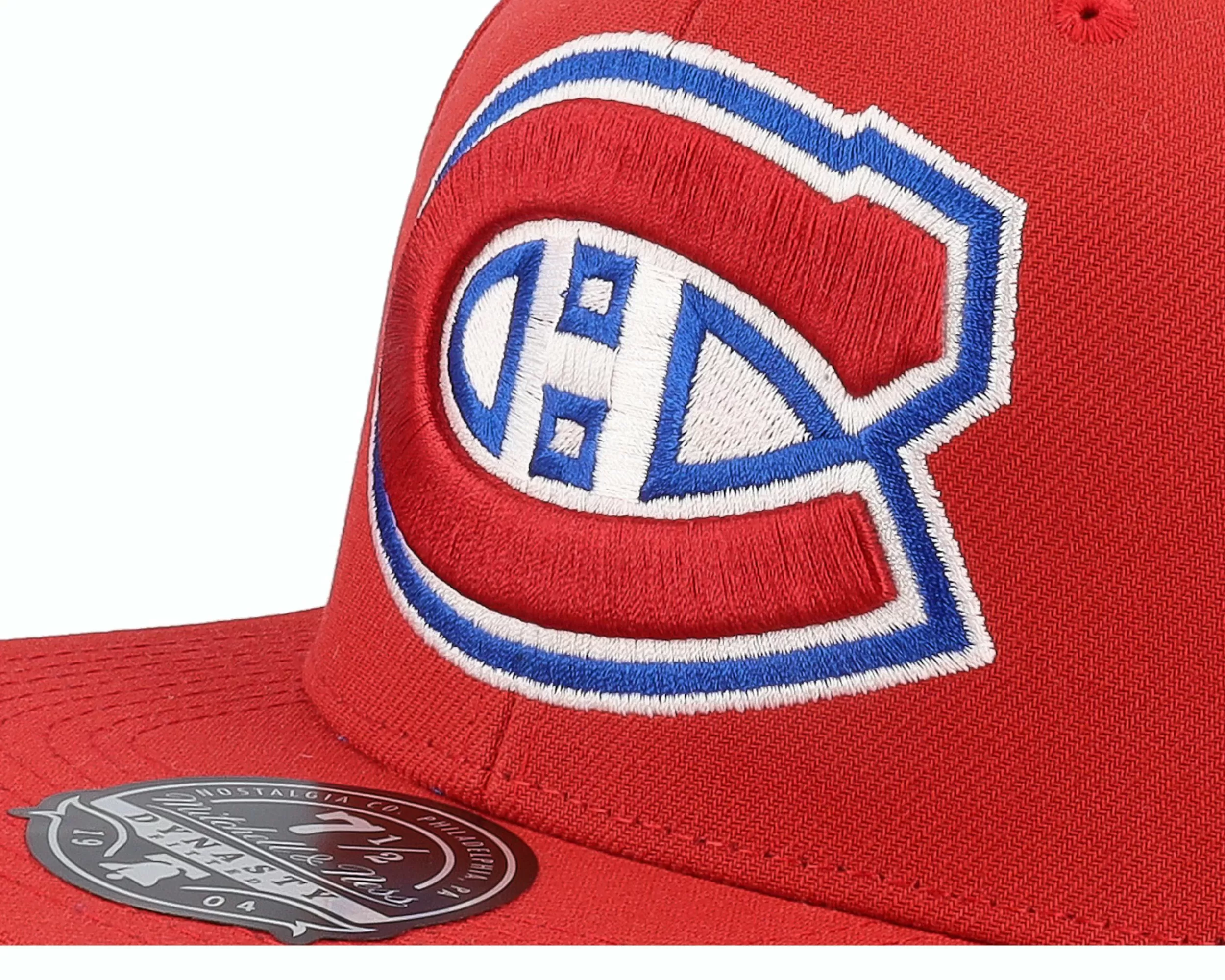 Mitchell & Ness Montreal Canadiens Vintage Red Fitted - -Unisex Fitted