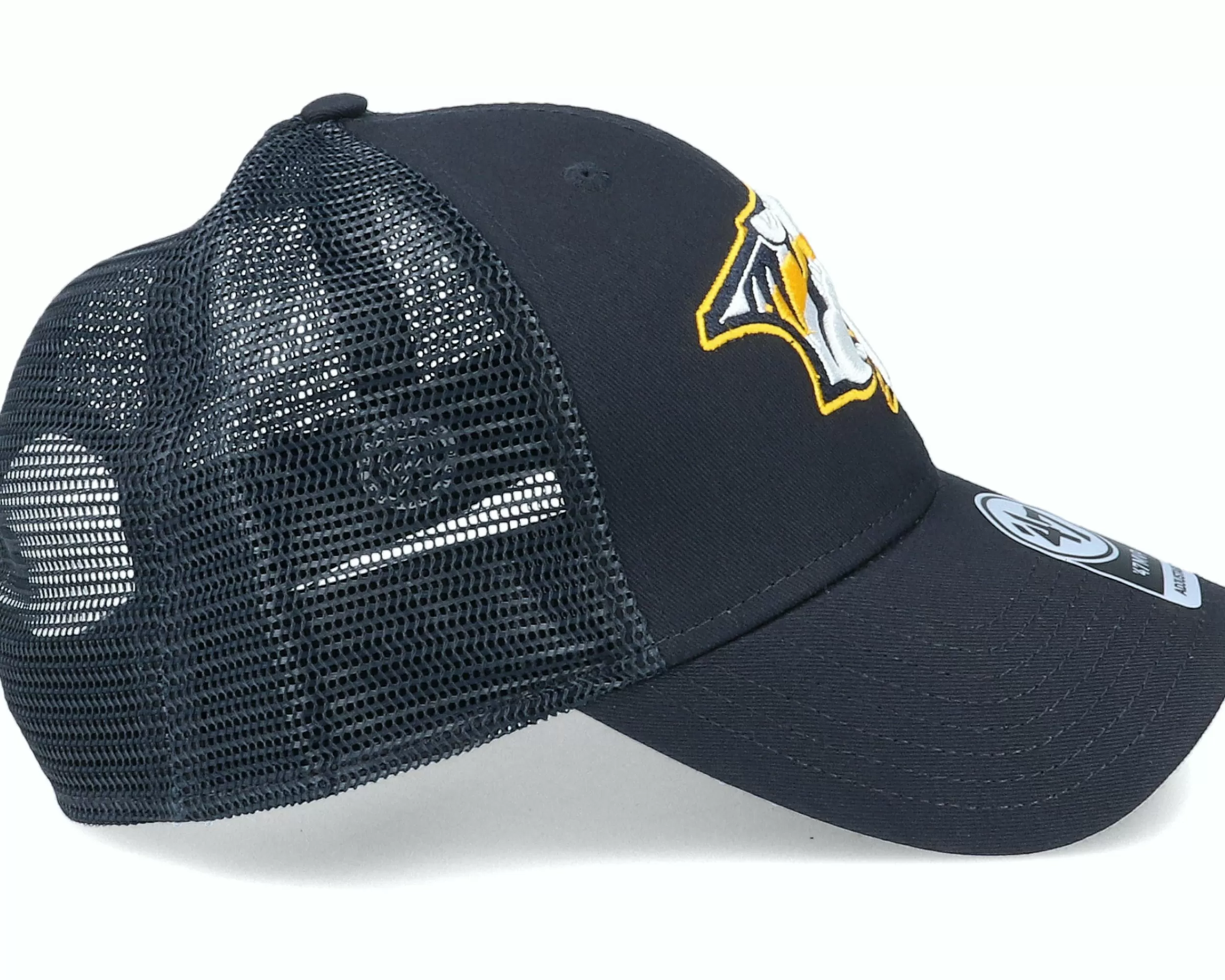 47 Brand Nashville Predators Branson Mvp Navy/Yellow Trucker - -Unisex Trucker