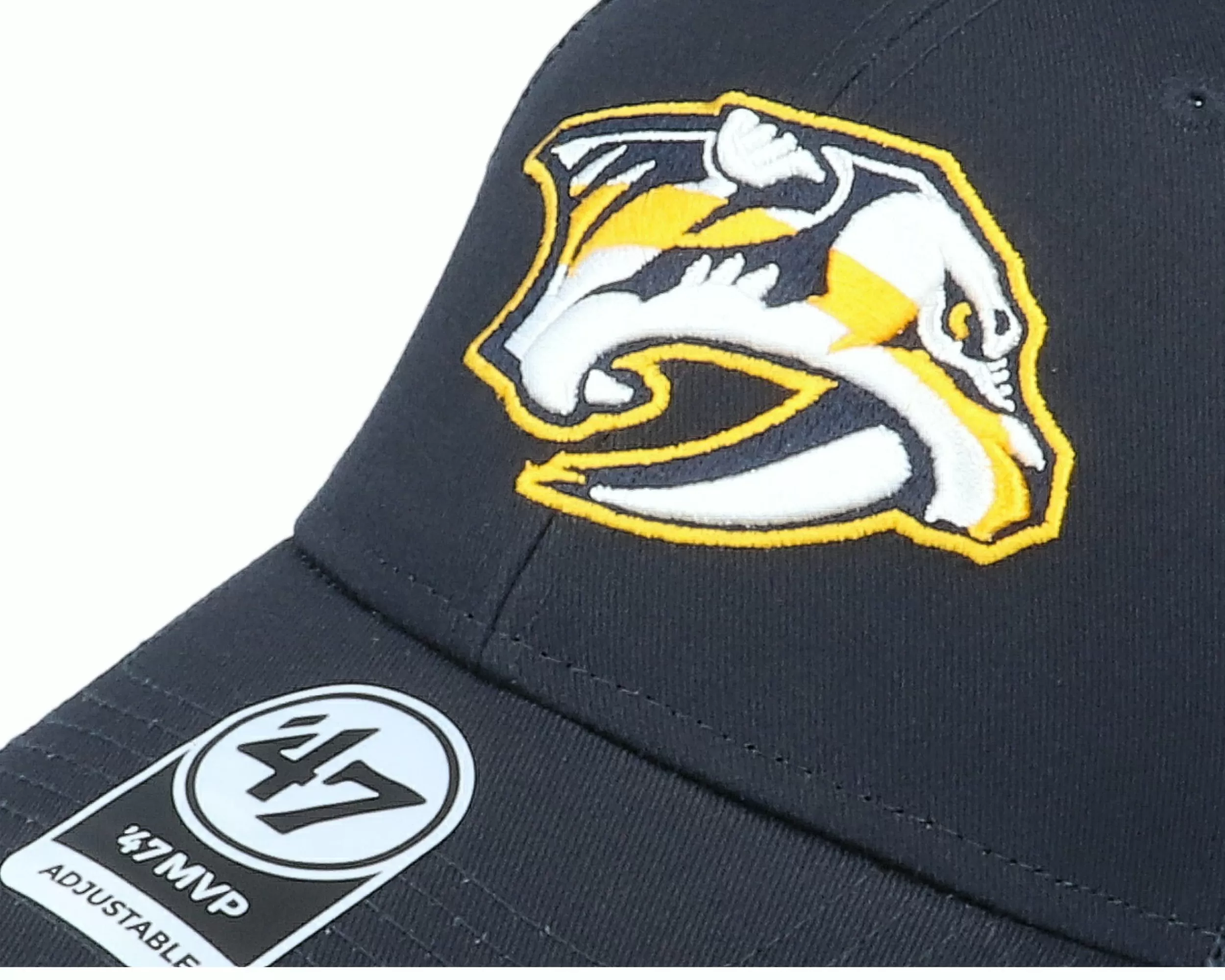 47 Brand Nashville Predators Branson Mvp Navy/Yellow Trucker - -Unisex Trucker