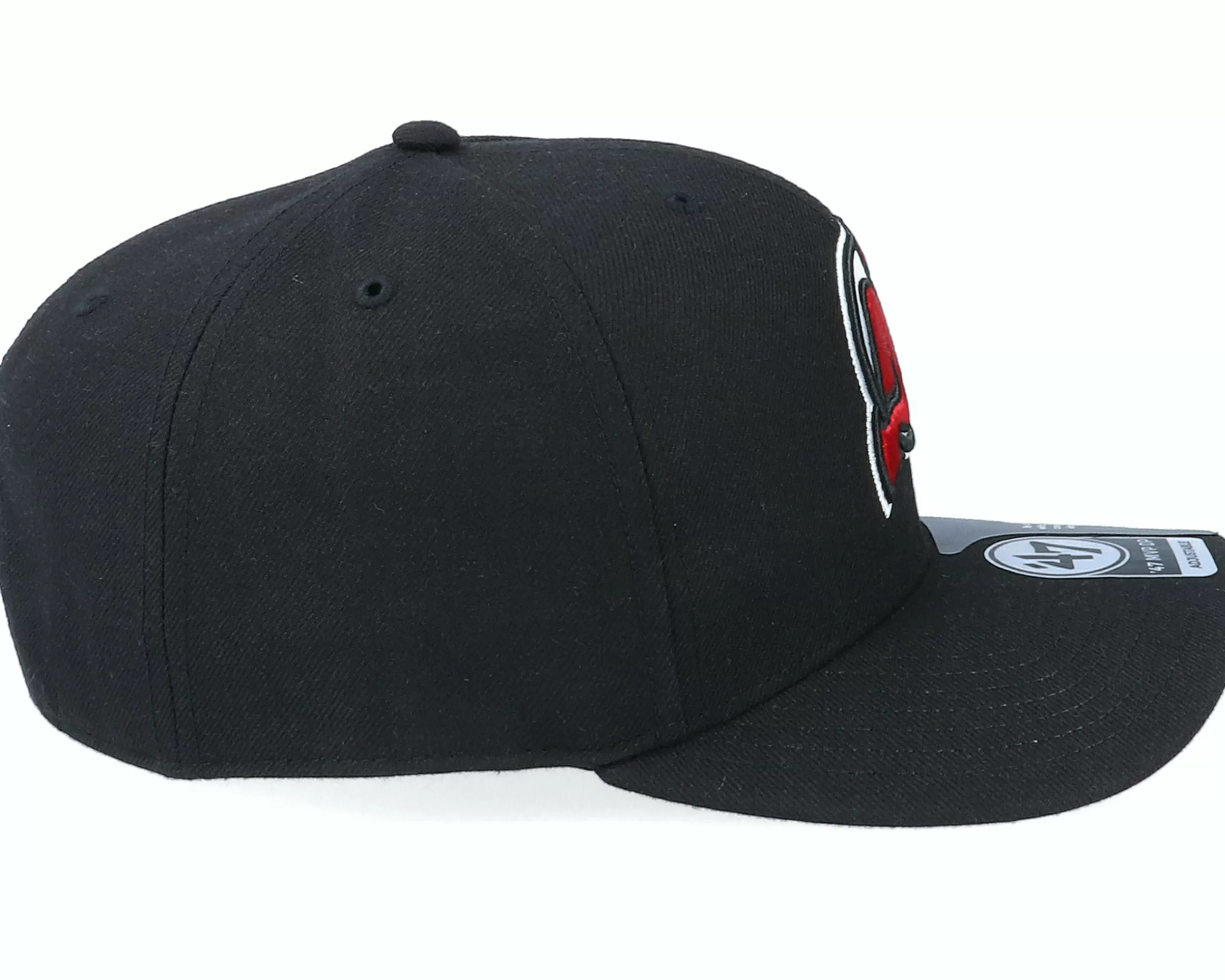 47 Brand New Jersey Devils Cold Zone Mvp Dp Black/Red Adjustable - -Unisex Adjustable