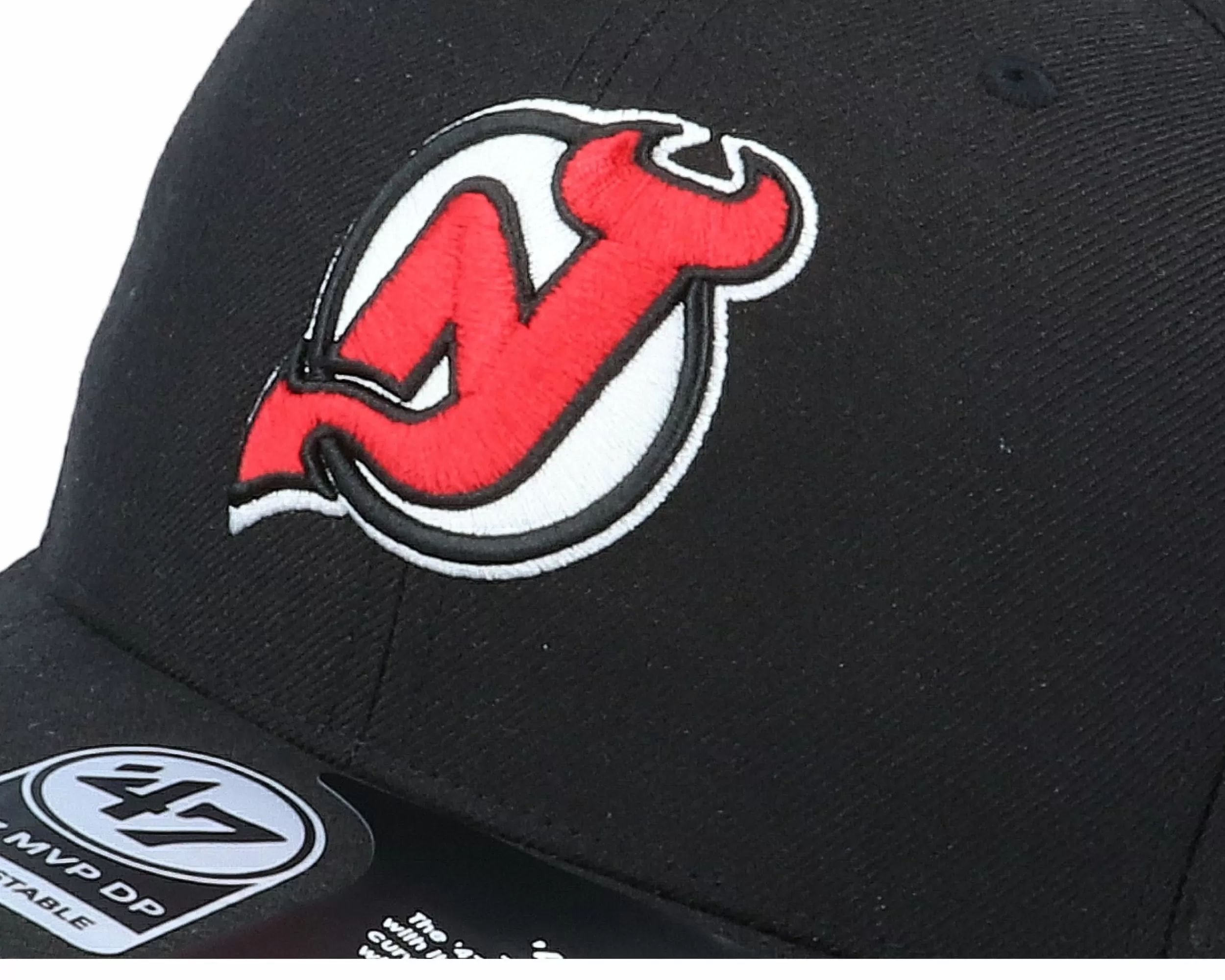 47 Brand New Jersey Devils Cold Zone Mvp Dp Black/Red Adjustable - -Unisex Adjustable