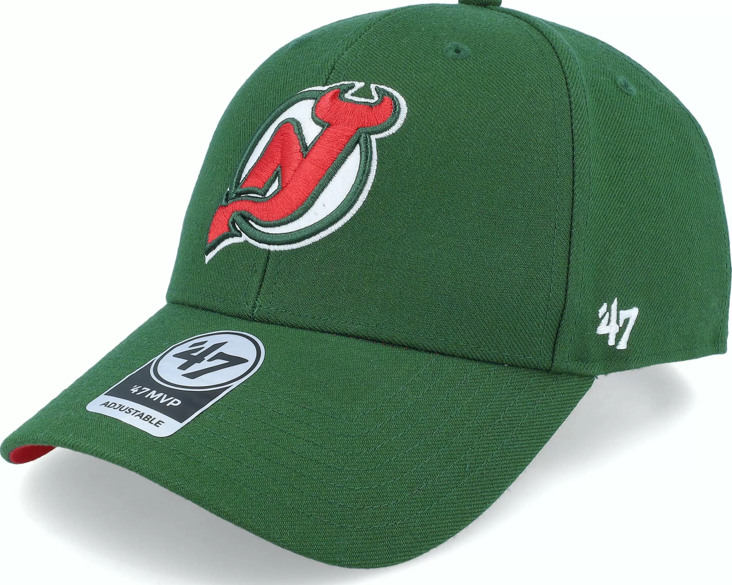 47 Brand New Jersey Devils Nhl Vint. S.Shot '47 Mvp Dark Green Adjustable - -Unisex Adjustable