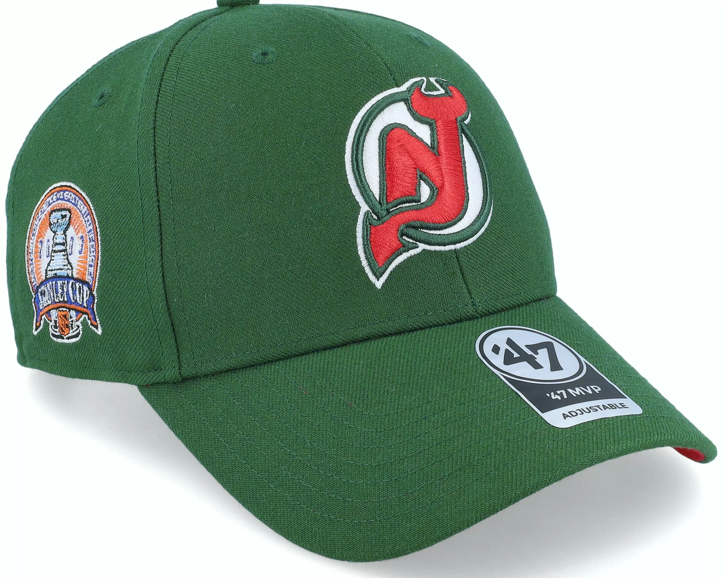 47 Brand New Jersey Devils Nhl Vint. S.Shot '47 Mvp Dark Green Adjustable - -Unisex Adjustable