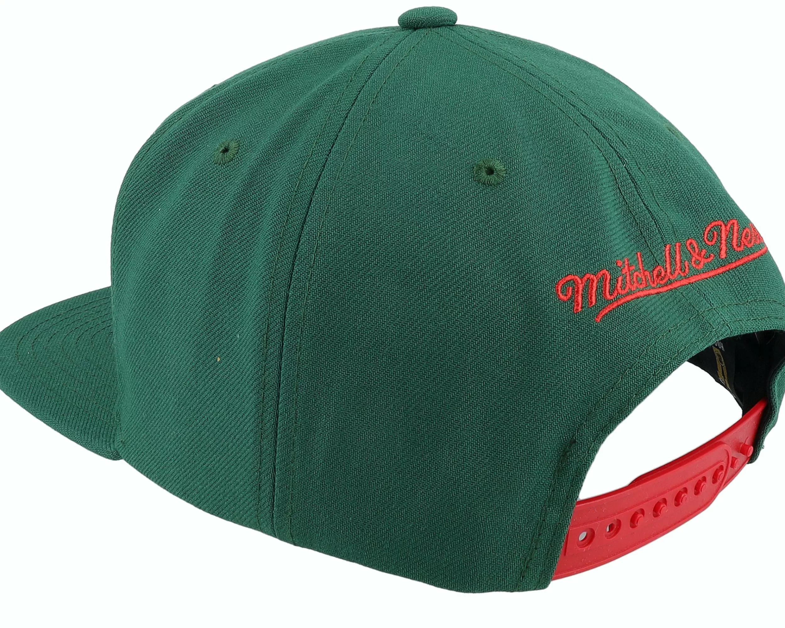 Mitchell & Ness New Jersey Devils Retro Lock Up Green Snapback - -Unisex Snapback