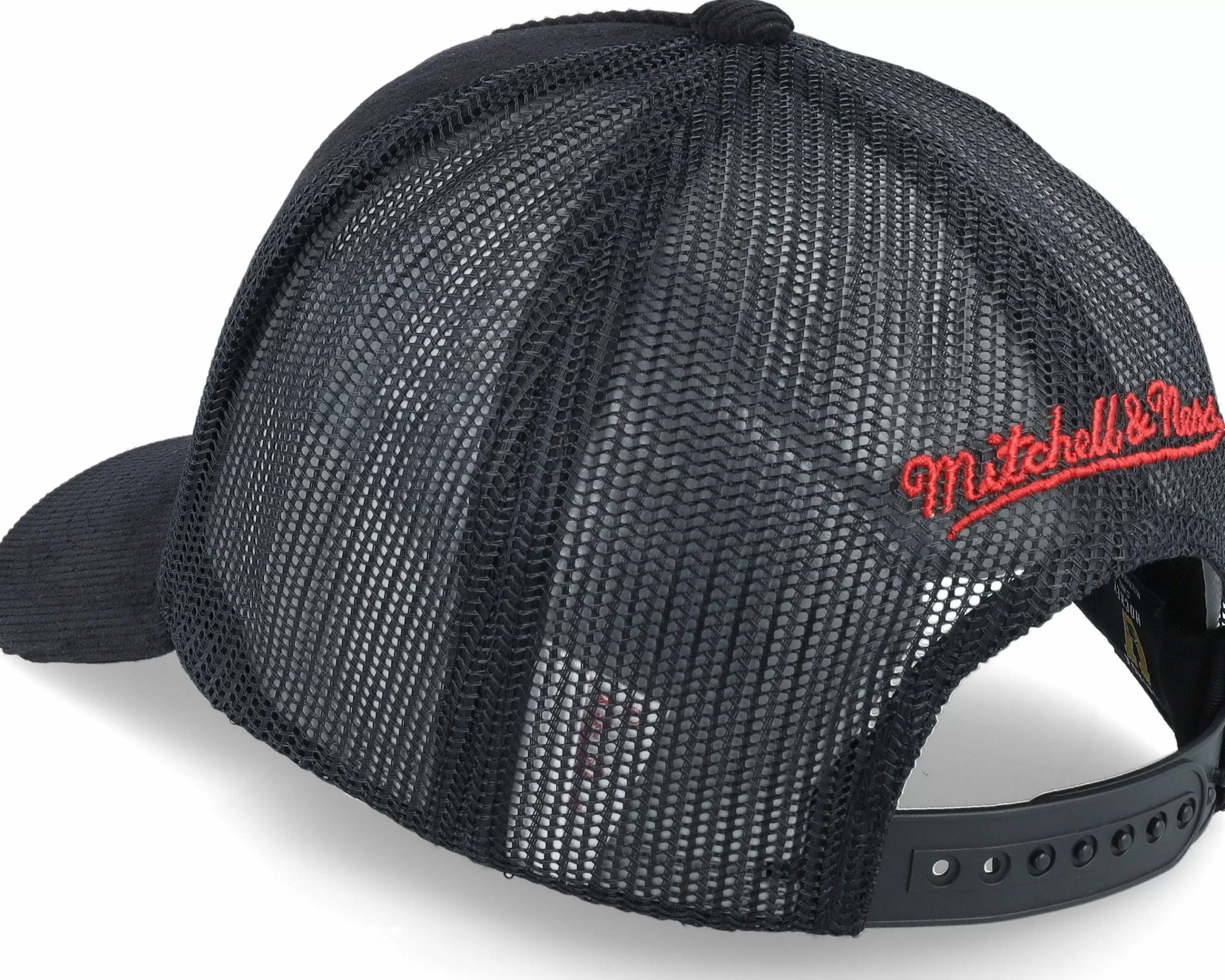 Mitchell & Ness New Jersey Devils Times Up Vintage Black Trucker - -Unisex Trucker