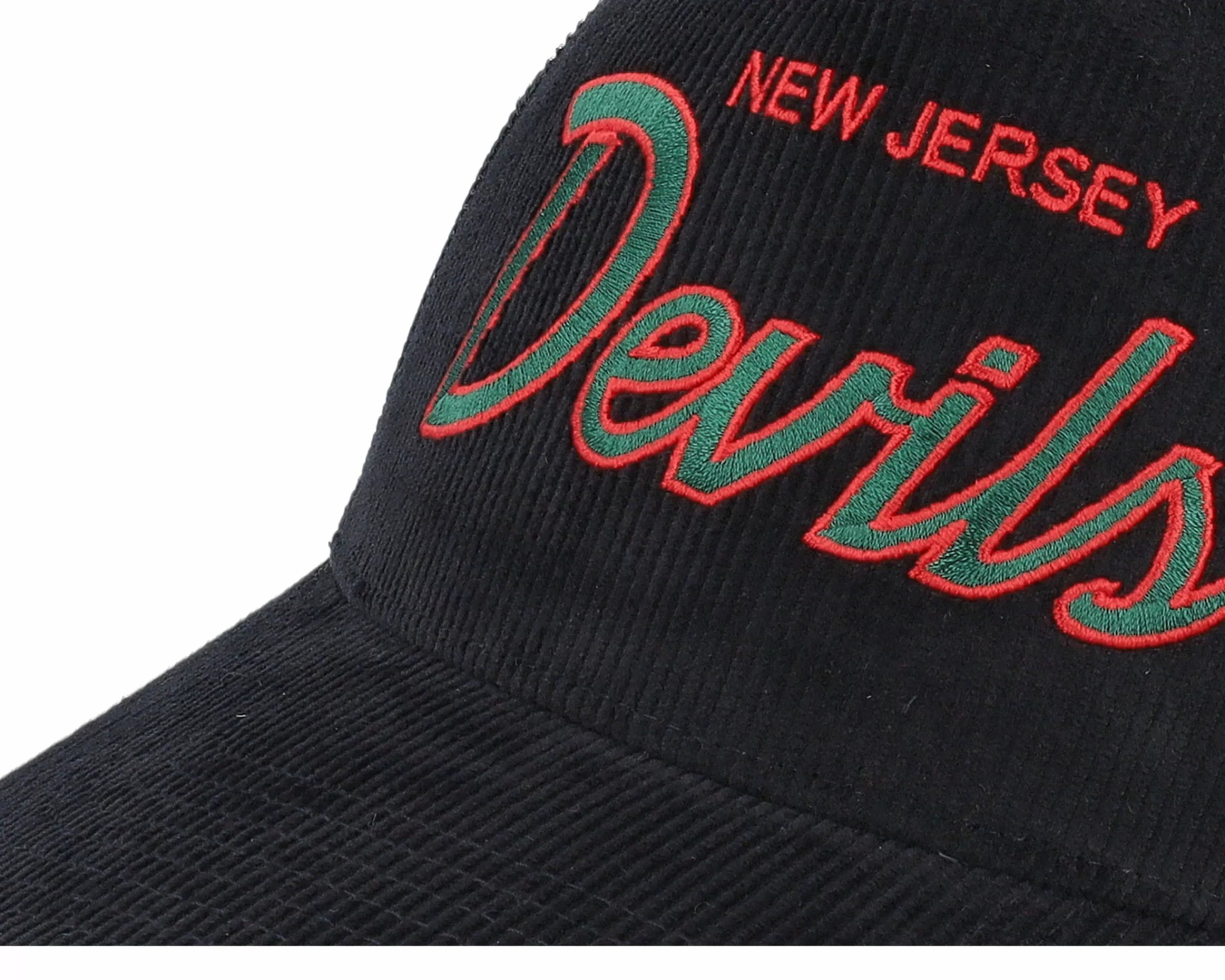 Mitchell & Ness New Jersey Devils Times Up Vintage Black Trucker - -Unisex Trucker
