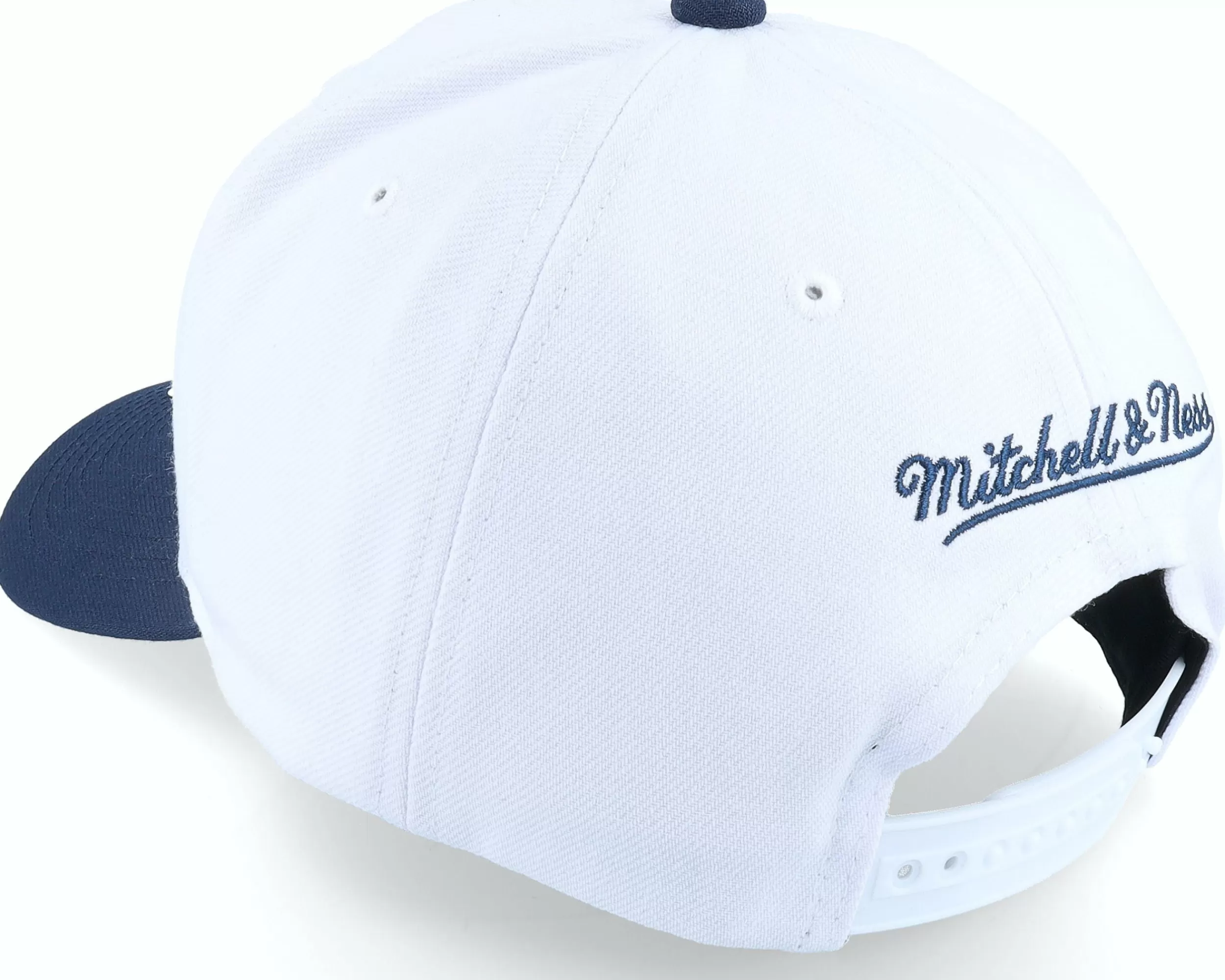 Mitchell & Ness New Jersey Nets Team 2 Tone 2.0 Pro White/Navy Adjustable - -Unisex Adjustable