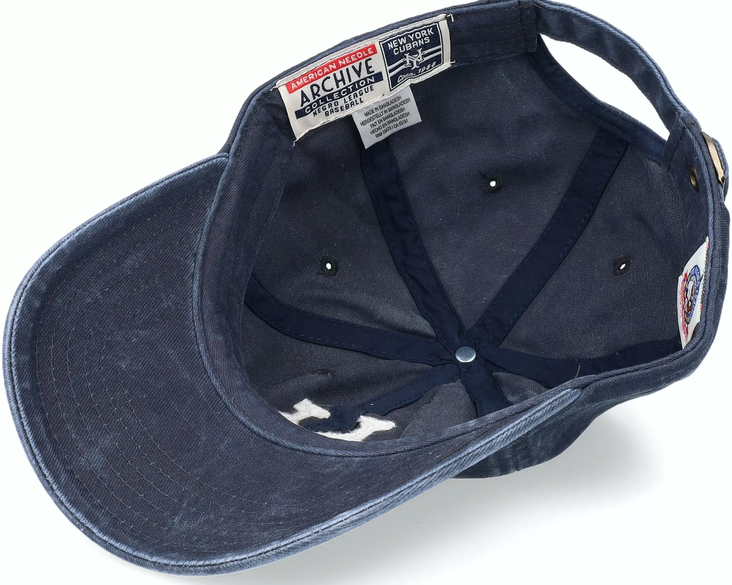 American Needle New York Cubans Archive Navy Dad Cap - -Unisex Dad Cap