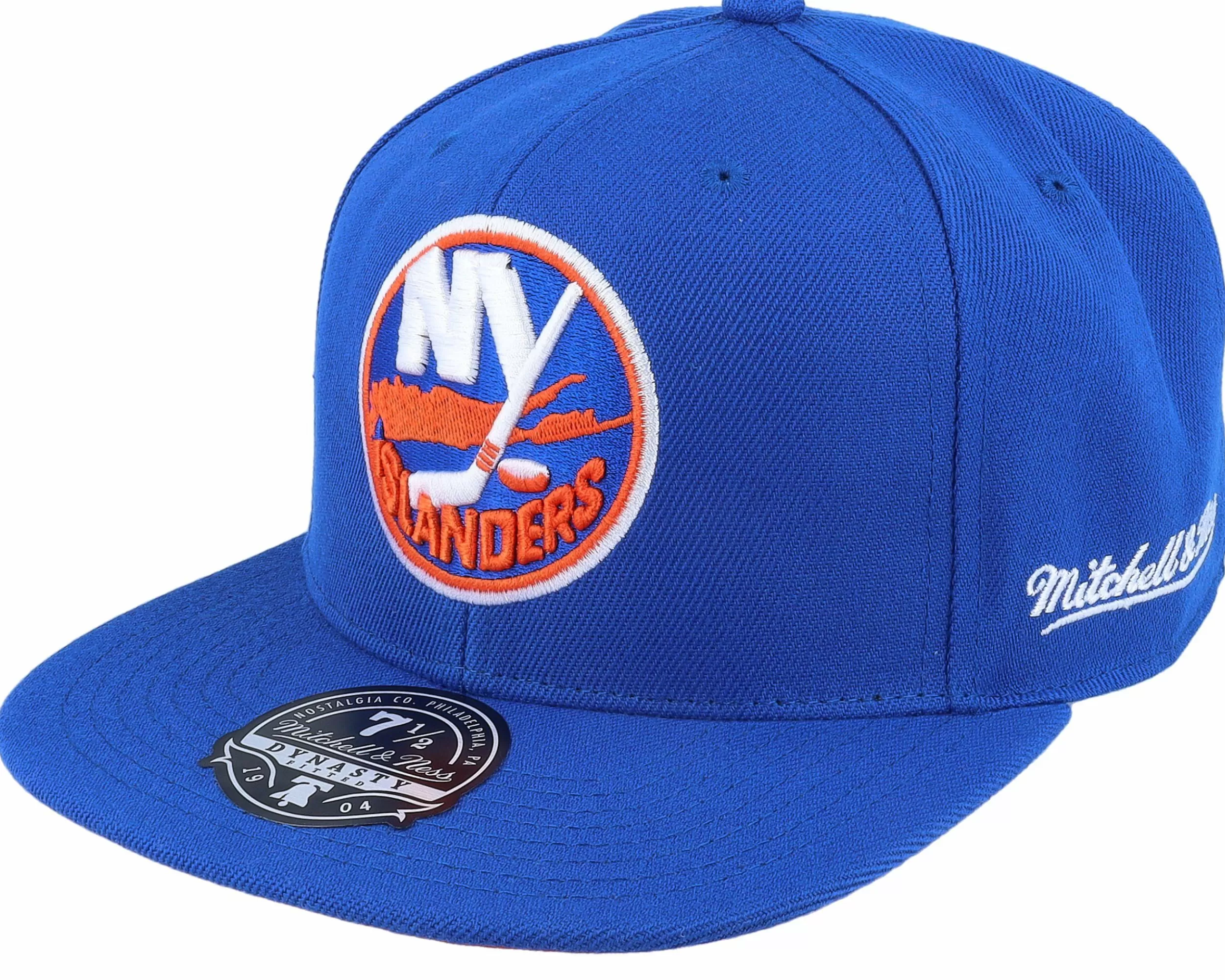Mitchell & Ness New York Islanders Vintage Blue Fitted - -Unisex Fitted
