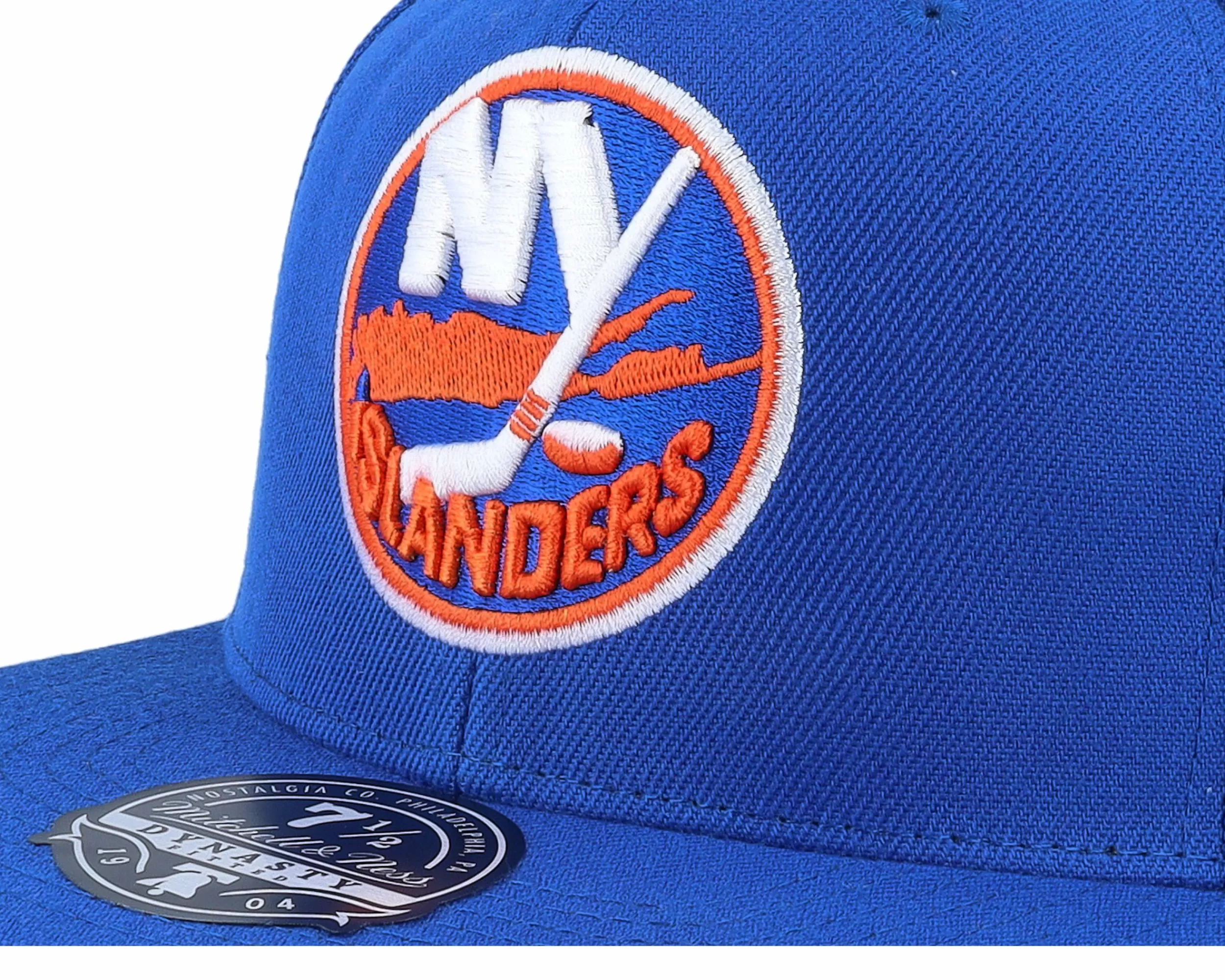 Mitchell & Ness New York Islanders Vintage Blue Fitted - -Unisex Fitted