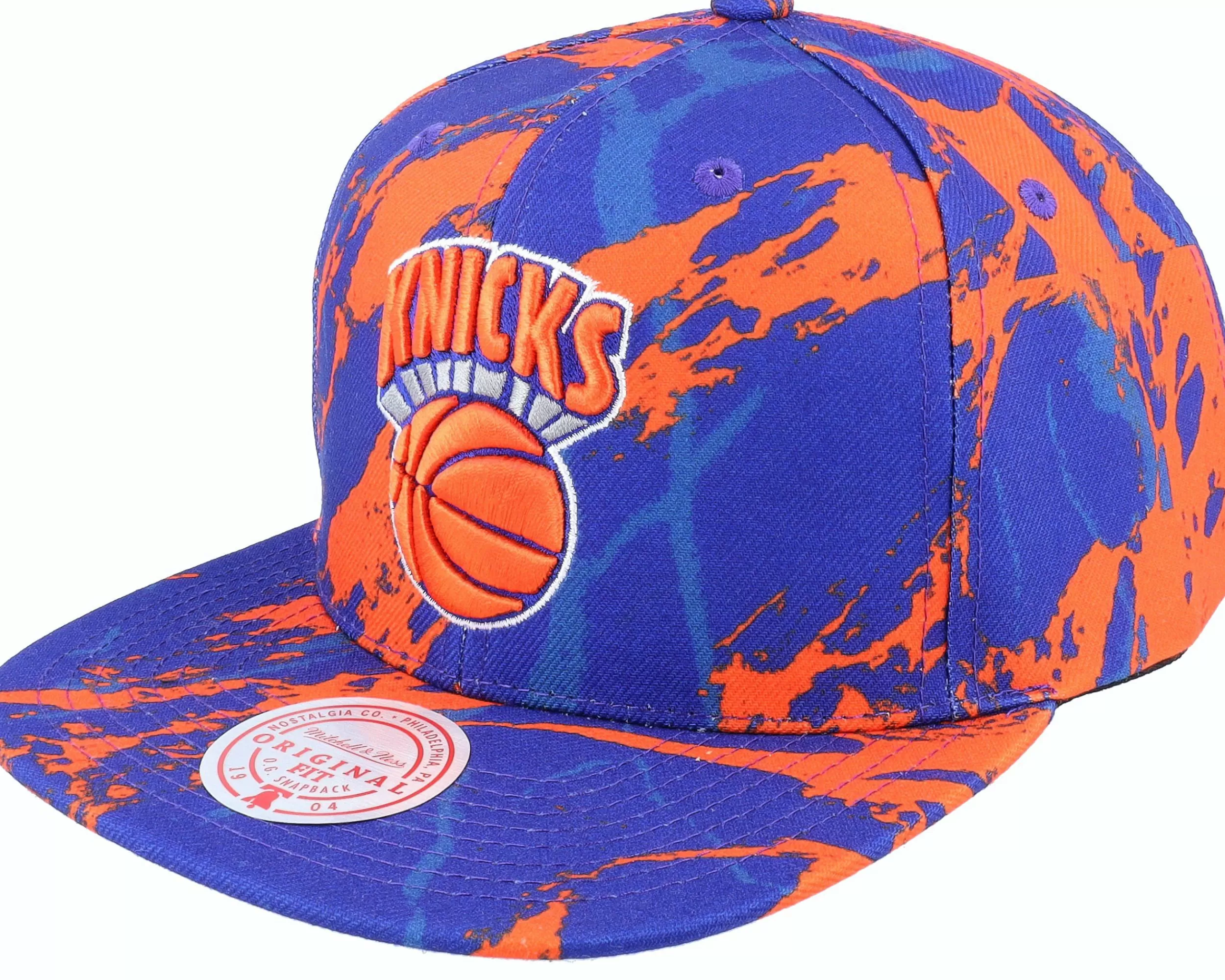 Mitchell & Ness New York Knicks Down For All Blue Snapback - -Unisex Snapback