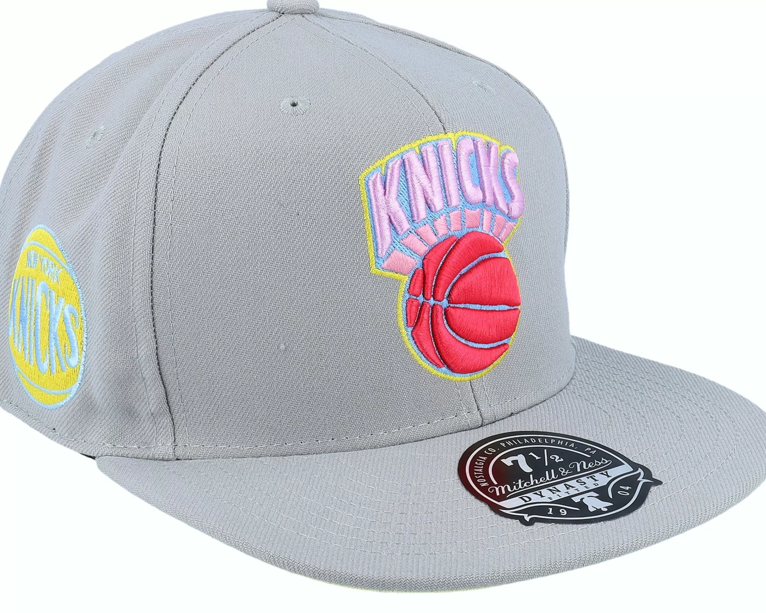 Mitchell & Ness New York Knicks Til Dawn Grey Fitted - -Unisex Fitted