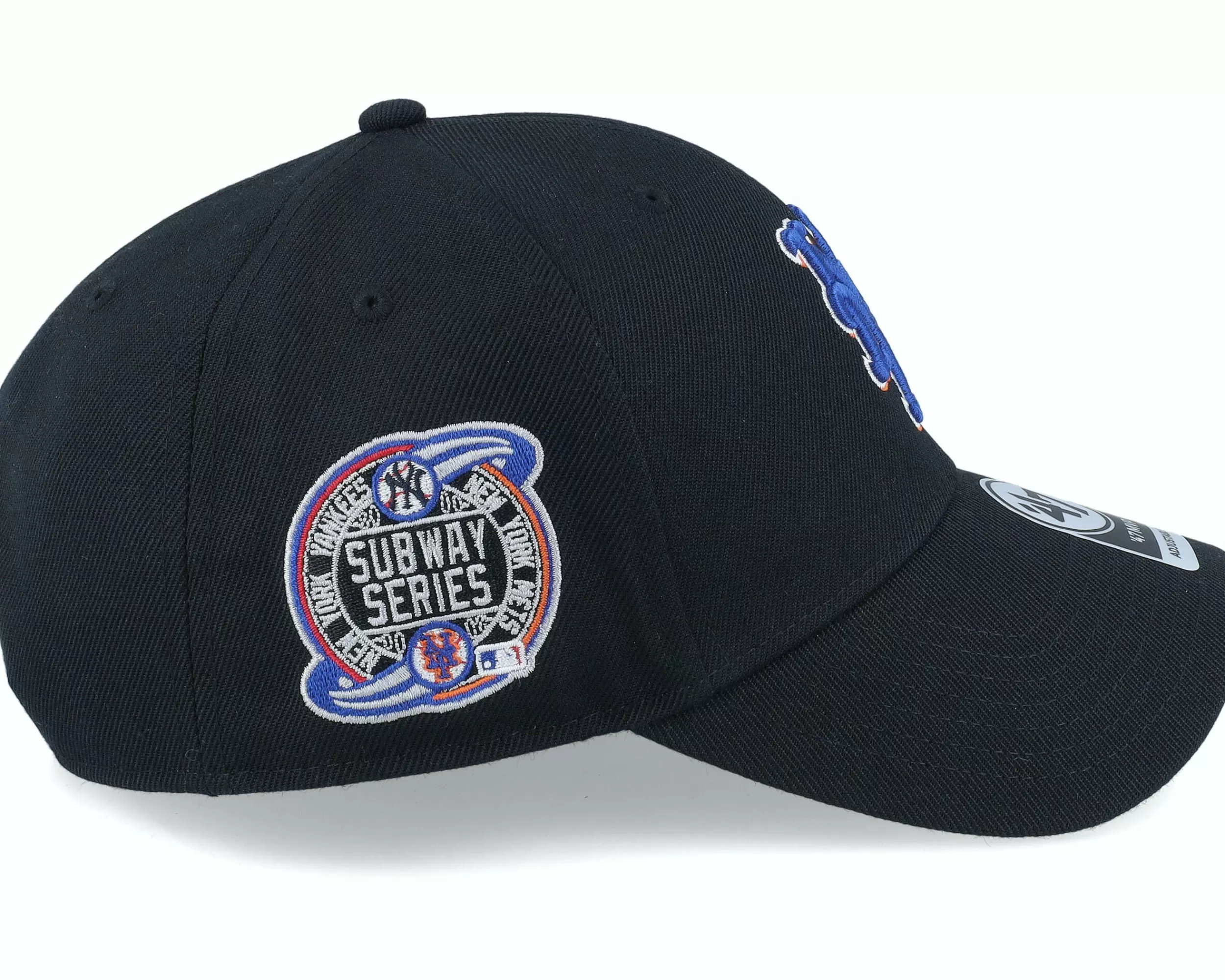 47 Brand New York Mets Subway Series Black Adjustable - -Unisex Adjustable