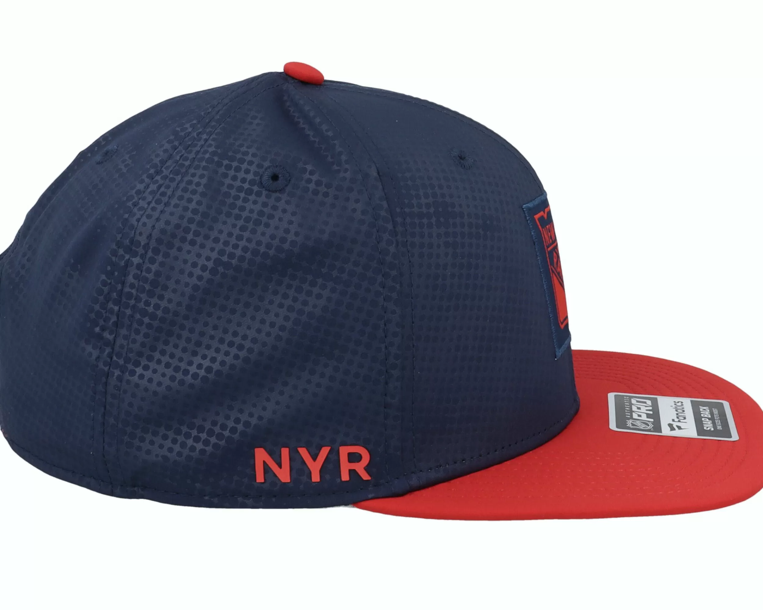 Fanatics New York Rangers Authentic Pro Game&Train Deep Royal/Red Snapback - -Unisex Snapback