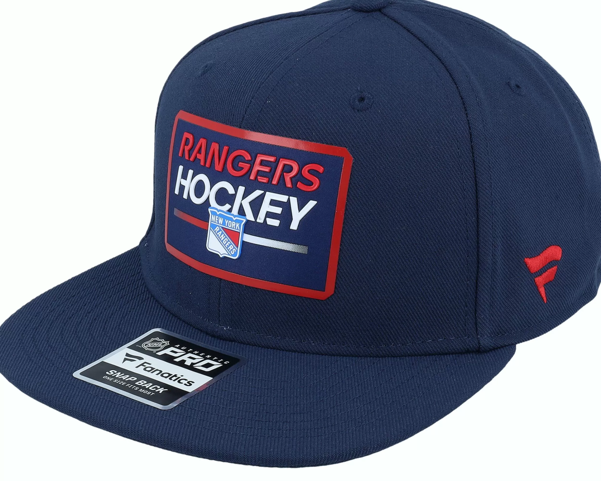Fanatics New York Rangers Authentic Pro Prime Navy Snapback - -Unisex Snapback