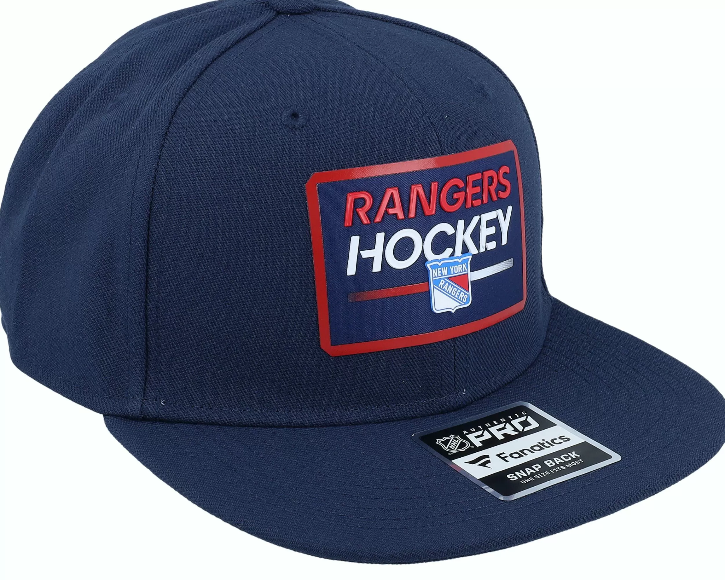 Fanatics New York Rangers Authentic Pro Prime Navy Snapback - -Unisex Snapback