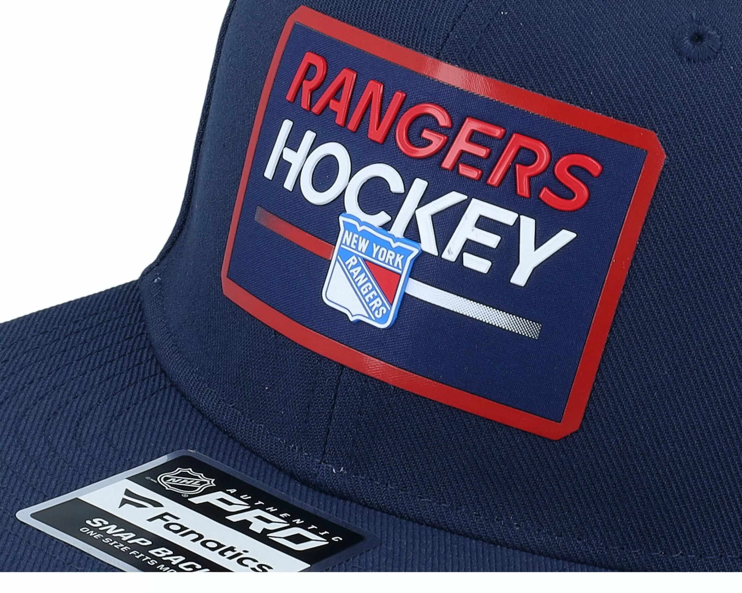Fanatics New York Rangers Authentic Pro Prime Navy Snapback - -Unisex Snapback