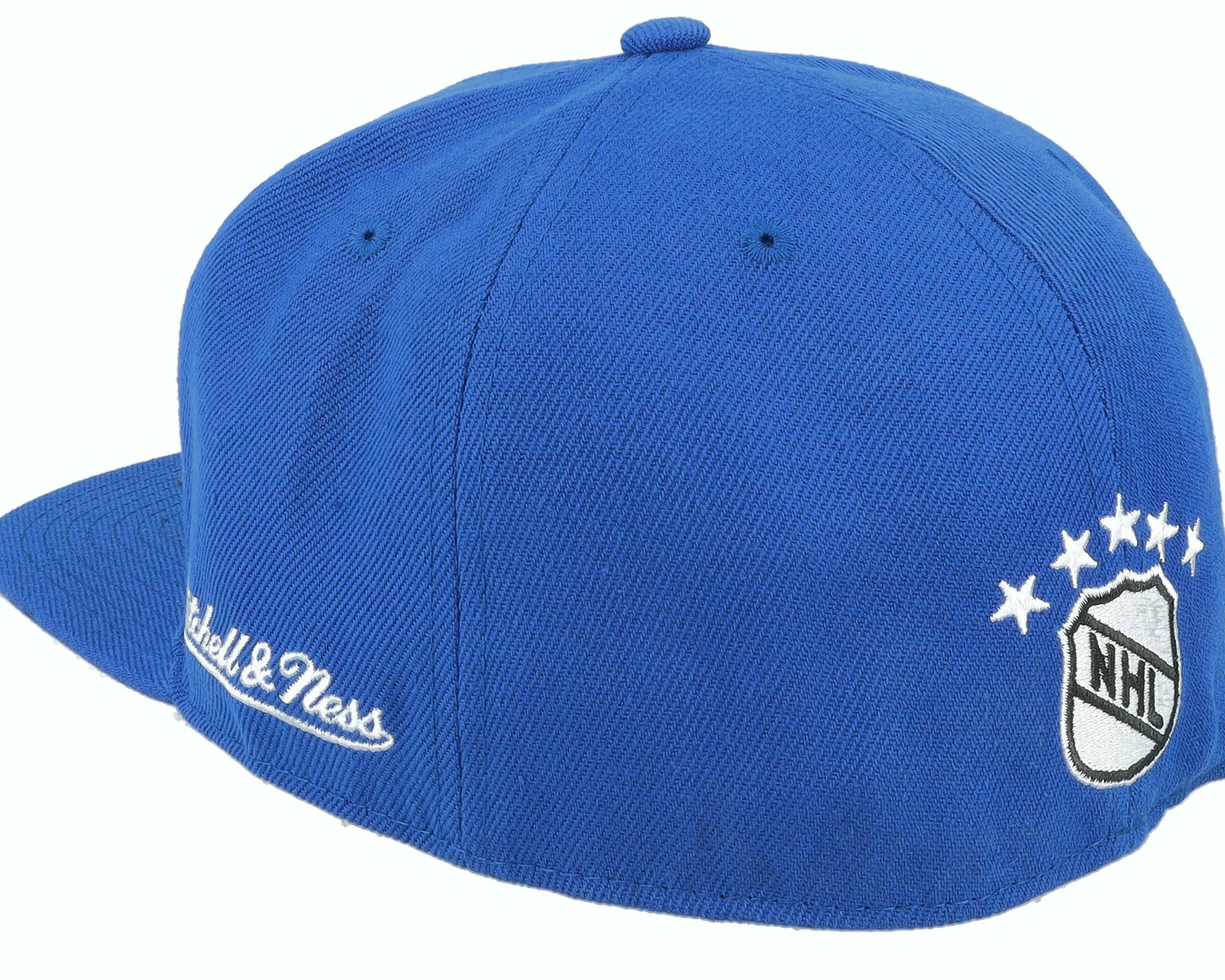 Mitchell & Ness New York Rangers Vintage Blue Fitted - -Unisex Fitted