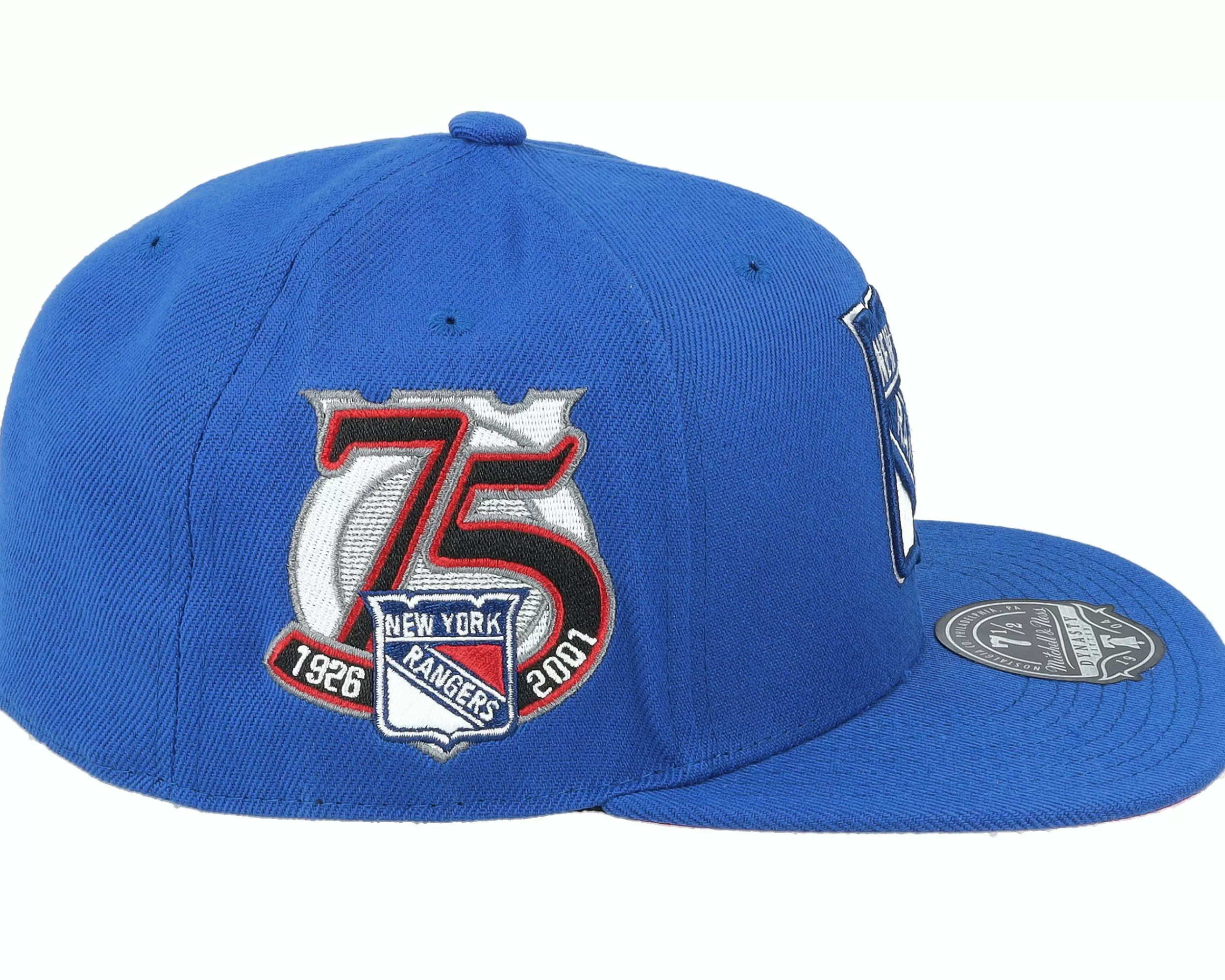 Mitchell & Ness New York Rangers Vintage Blue Fitted - -Unisex Fitted