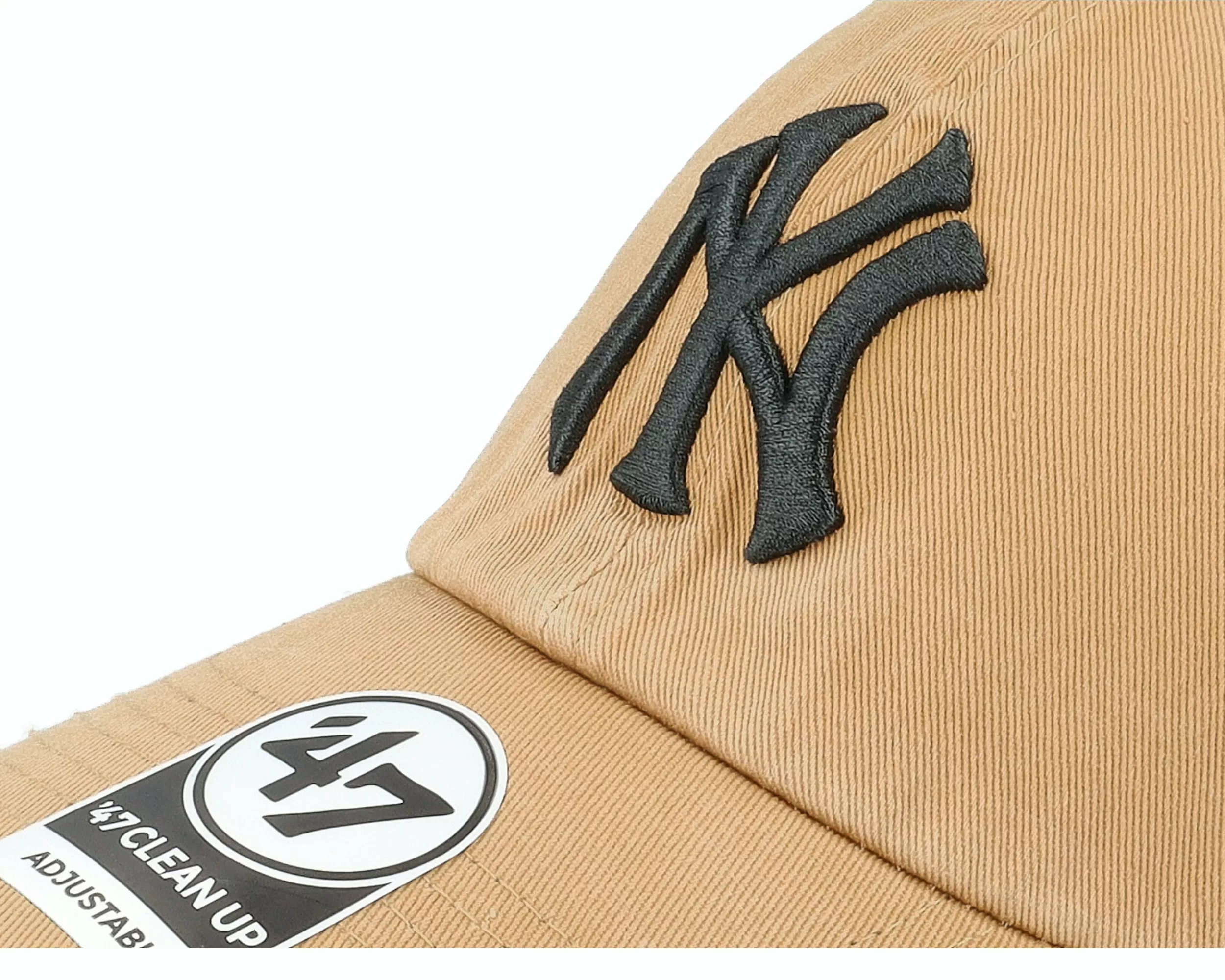 47 Brand New York Yankees Ballpark Clean Up Camel Dad Cap - -Unisex Dad Cap