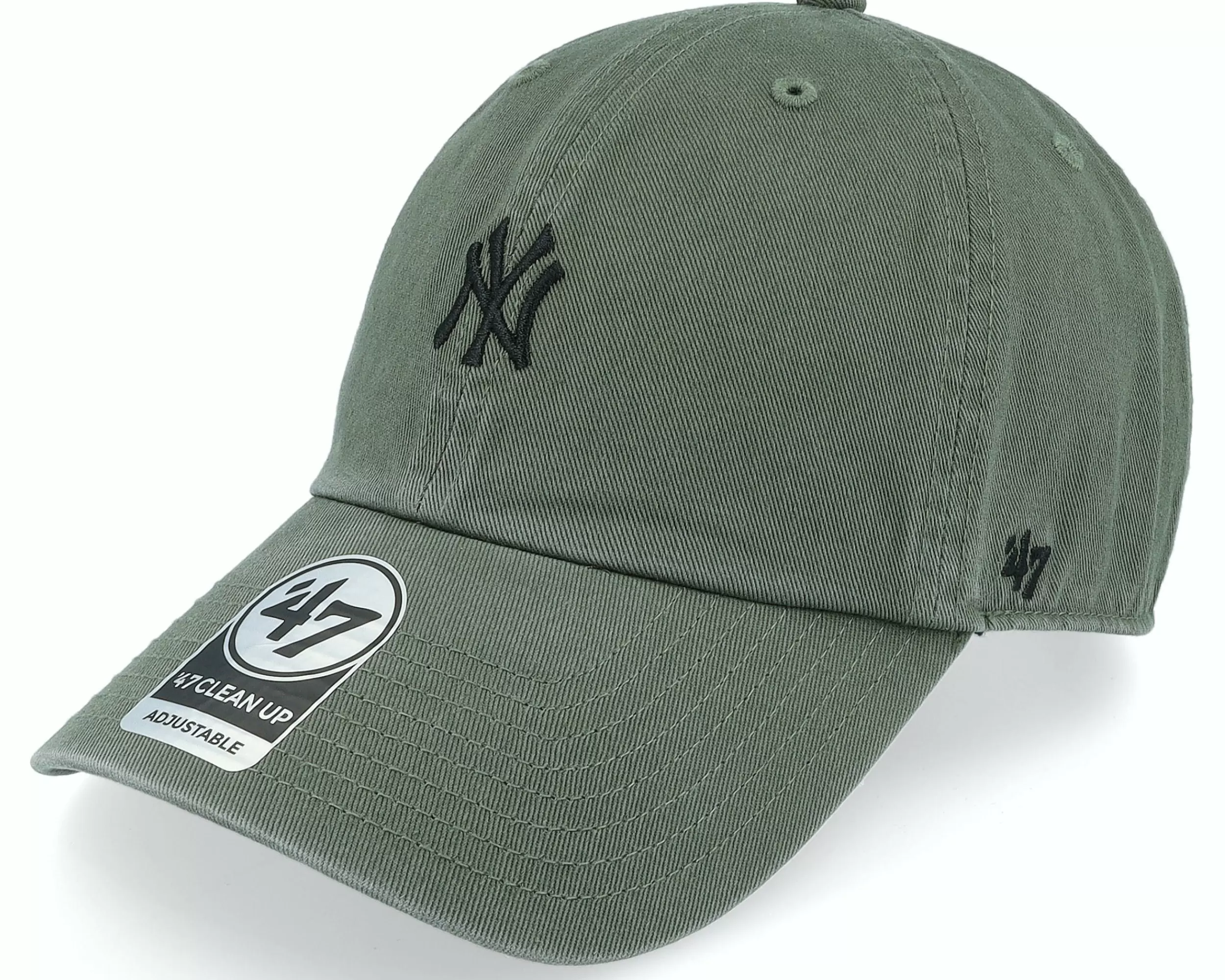 47 Brand New York Yankees Base Runner Clean Up Moss Dad Cap - -Unisex Dad Cap