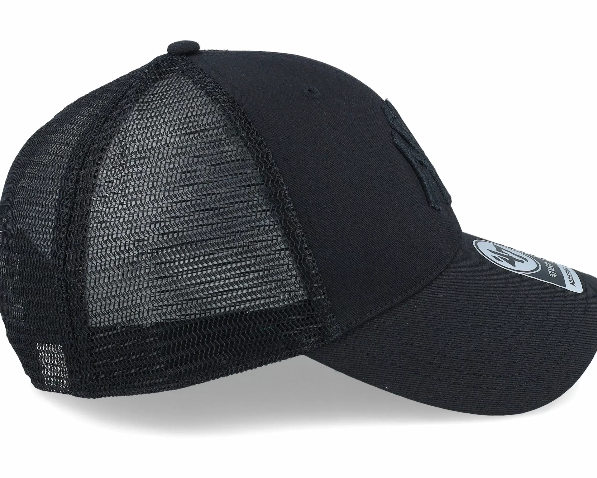 47 Brand New York Yankees Branson Black Trucker - -Unisex Trucker