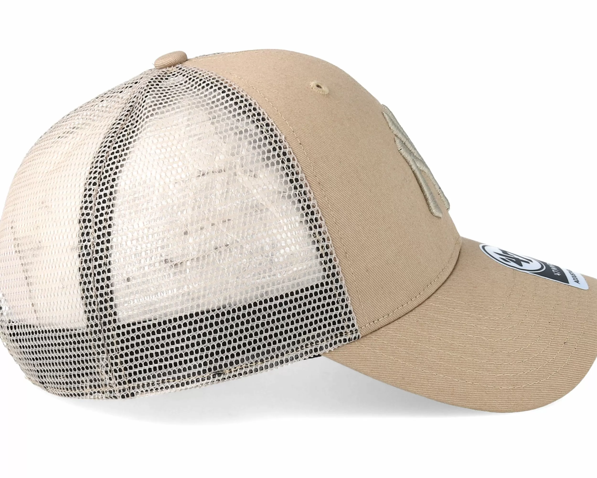 47 Brand New York Yankees Branson Khaki Trucker - -Unisex Trucker
