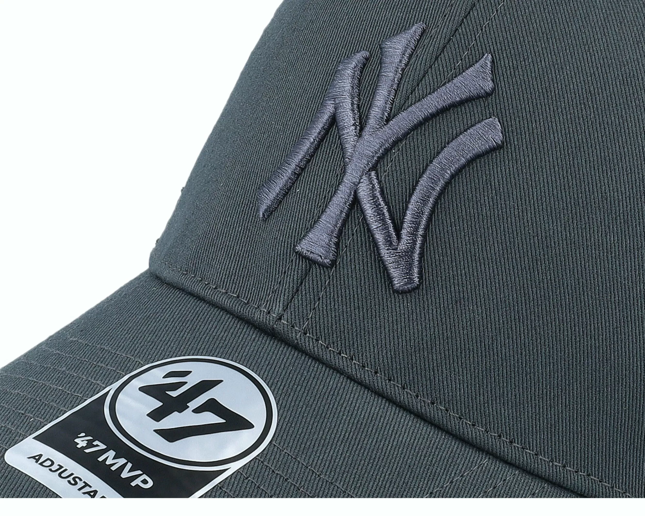 47 Brand New York Yankees Branson Mvp Charcoal Trucker - -Unisex Trucker